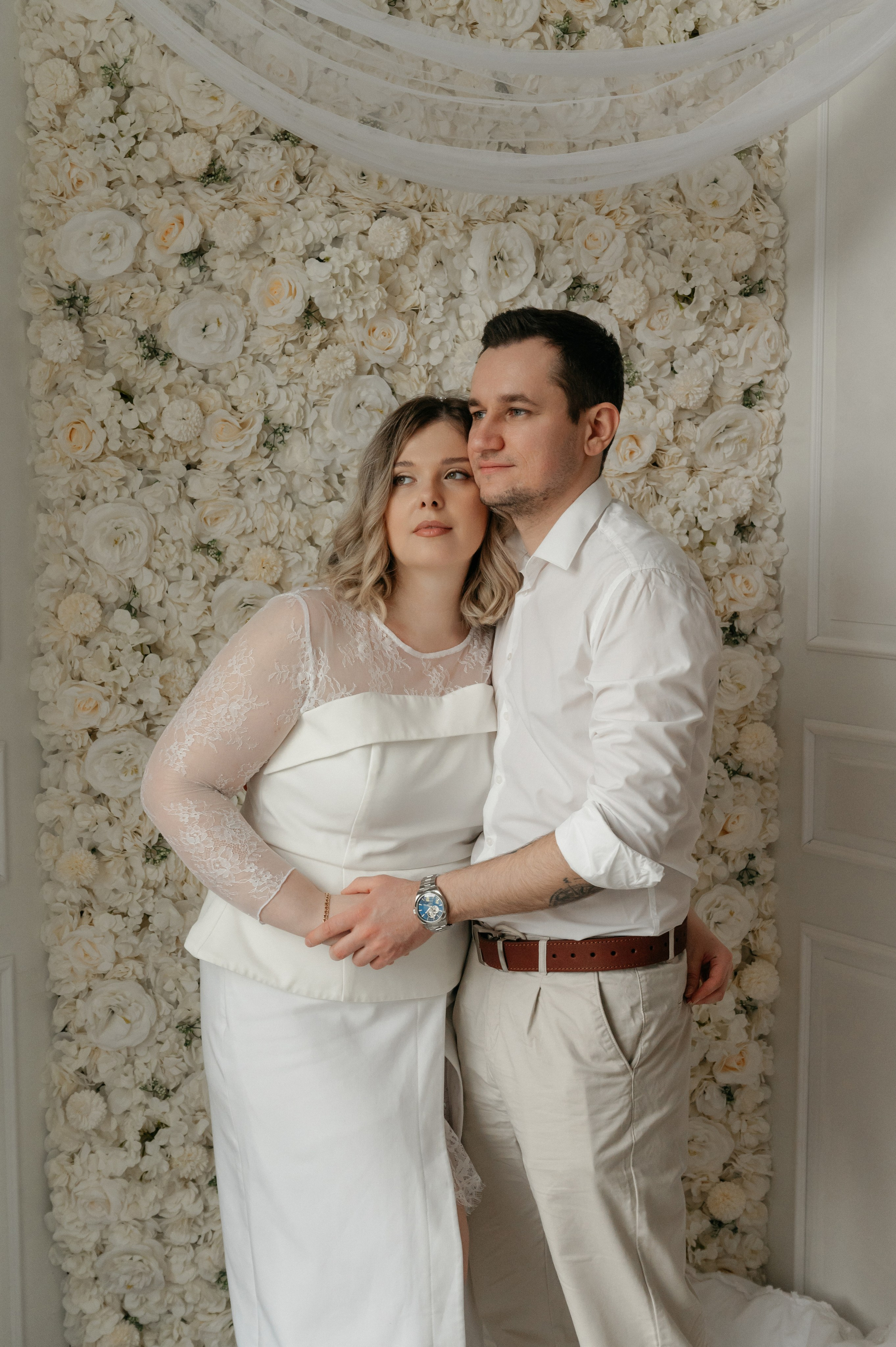 Годовасие малышки Киры в студии. Свадебный фотограф Мария Строгонова