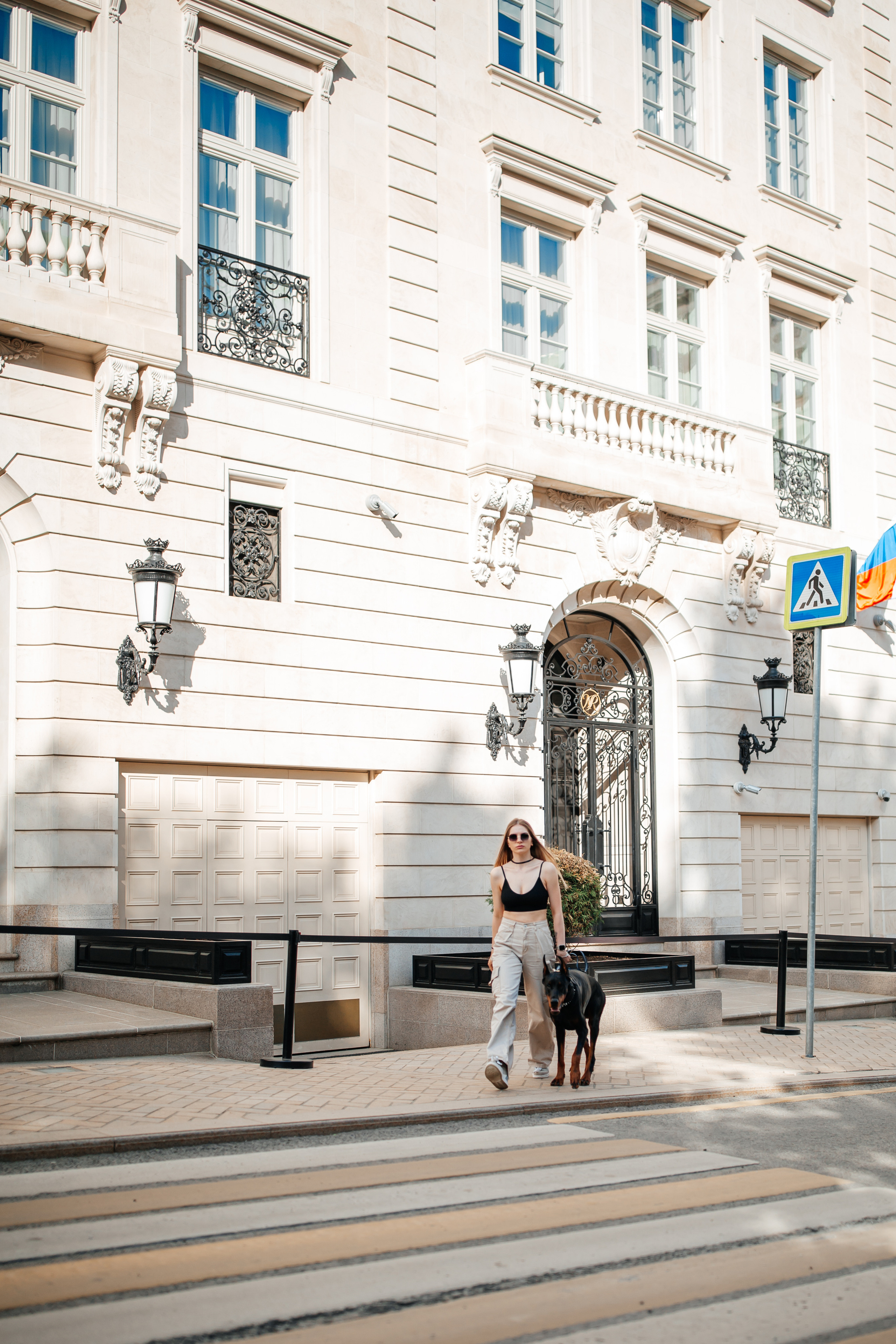 Фото дни с Доберманом. Свадебный фотограф в Москве и Твери