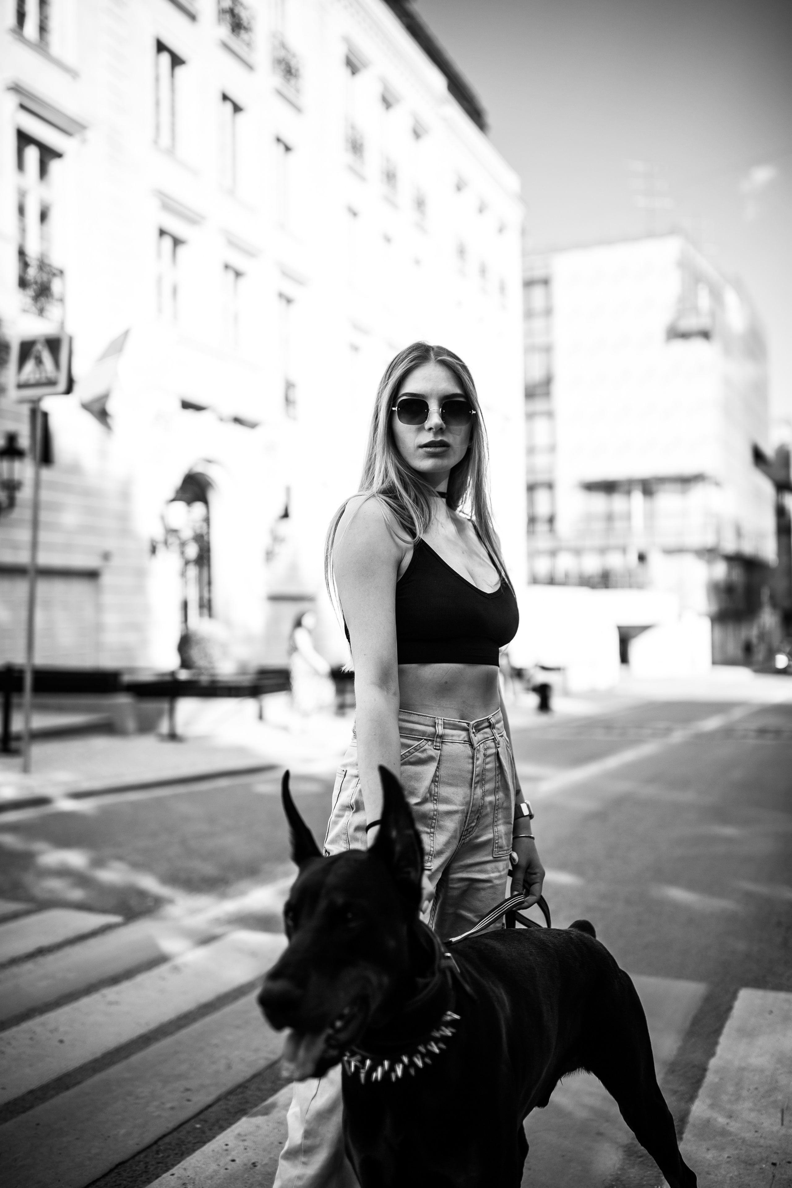 Фото дни с Доберманом. Свадебный фотограф в Москве и Твери