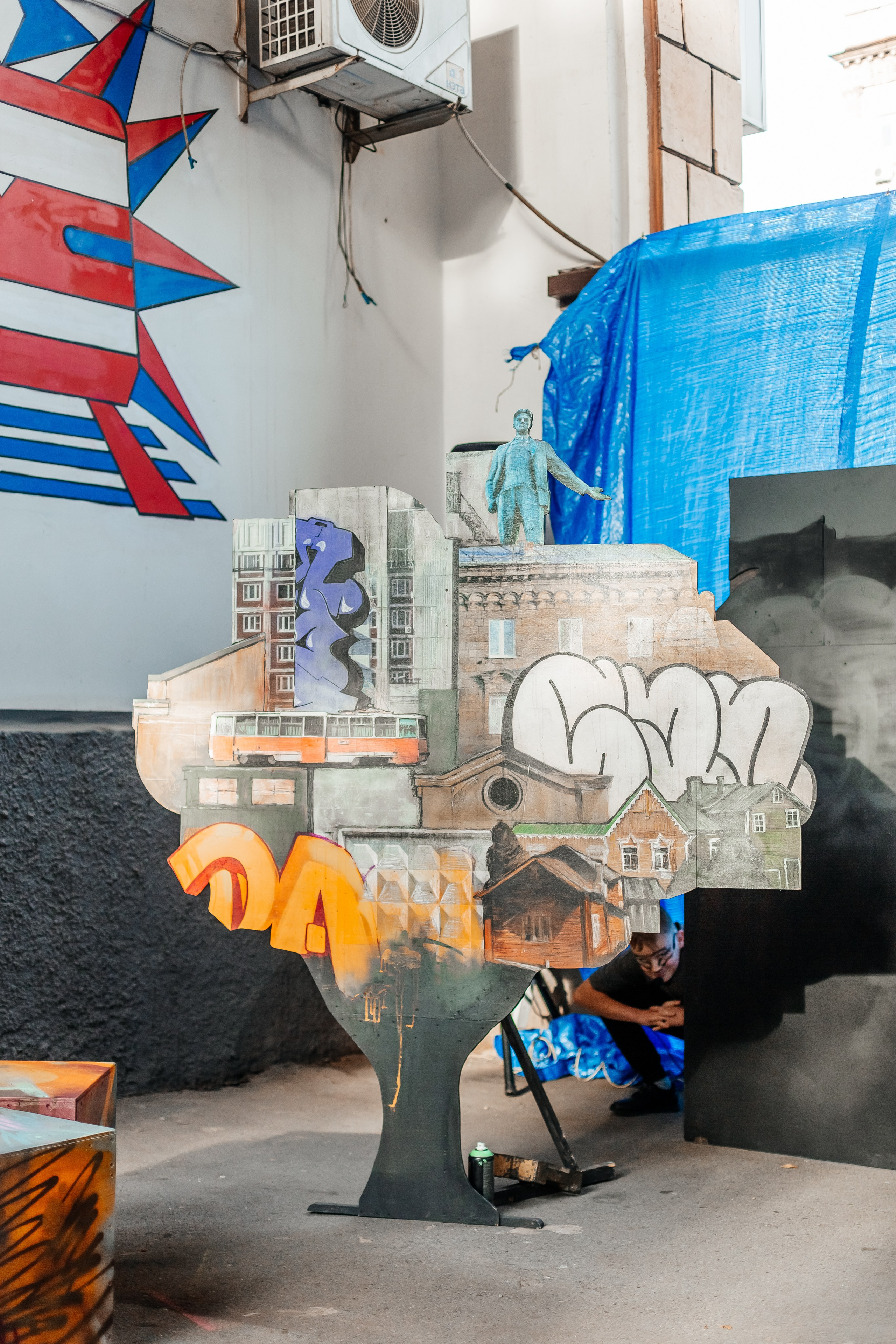 Уличный спектакль «История одного леса». Фотограф Краснодар Марго Хелбен