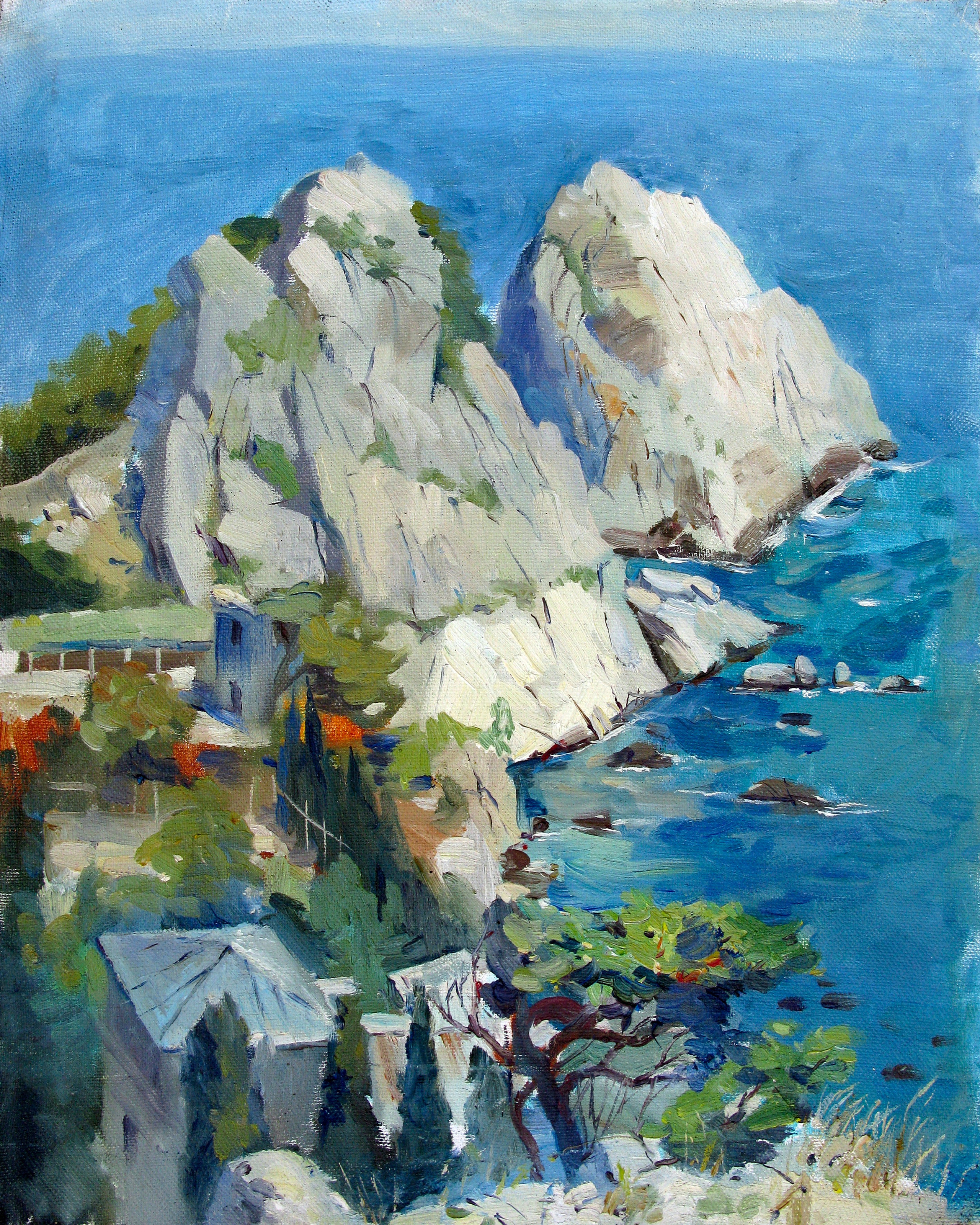 Пейзажи. Голивец Денис дальневосточный художник-творец в Санкт-Петербурге