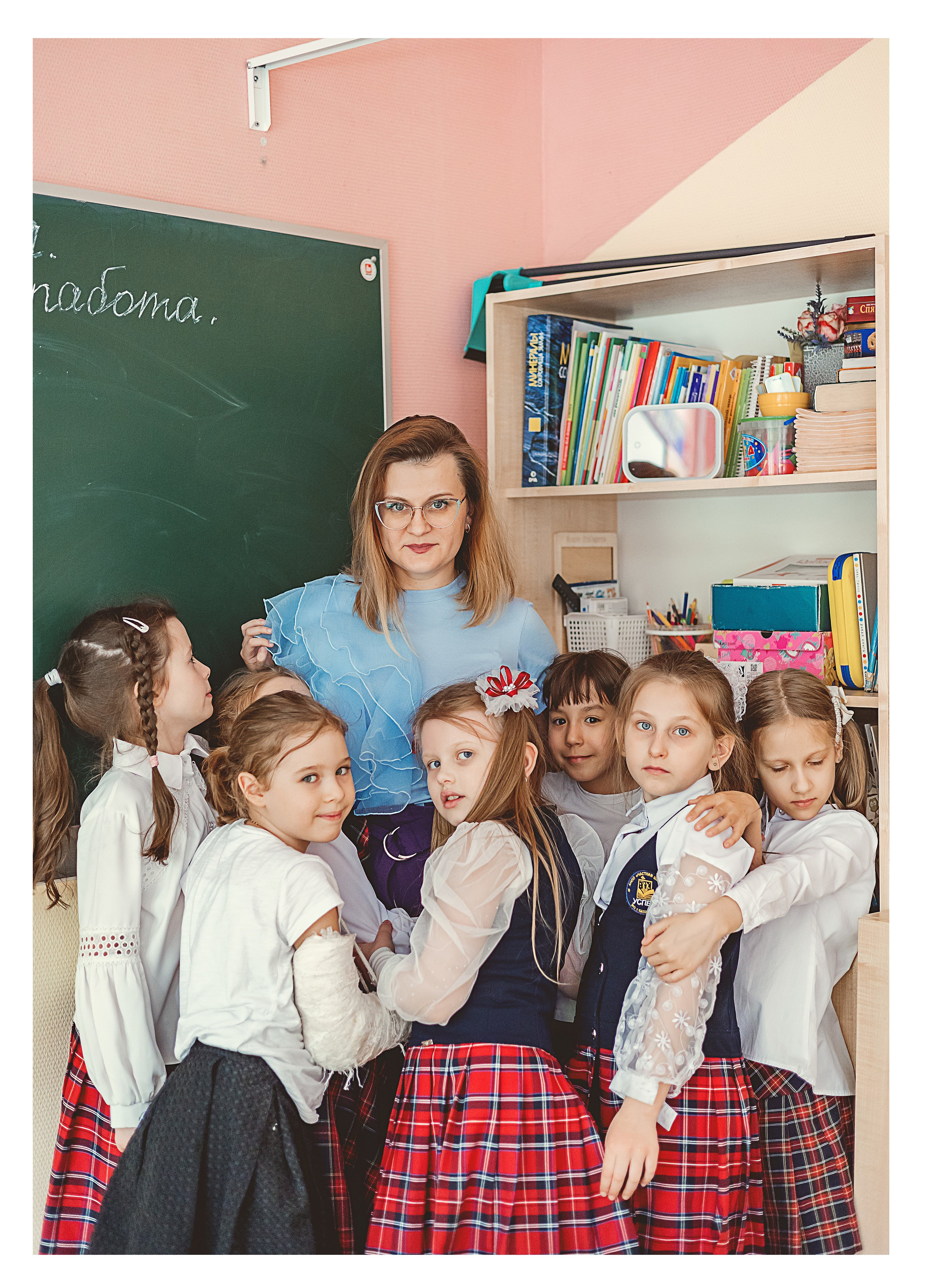 Школа «Успех» 1А. Семейный фотограф и видеограф Попова Юлия