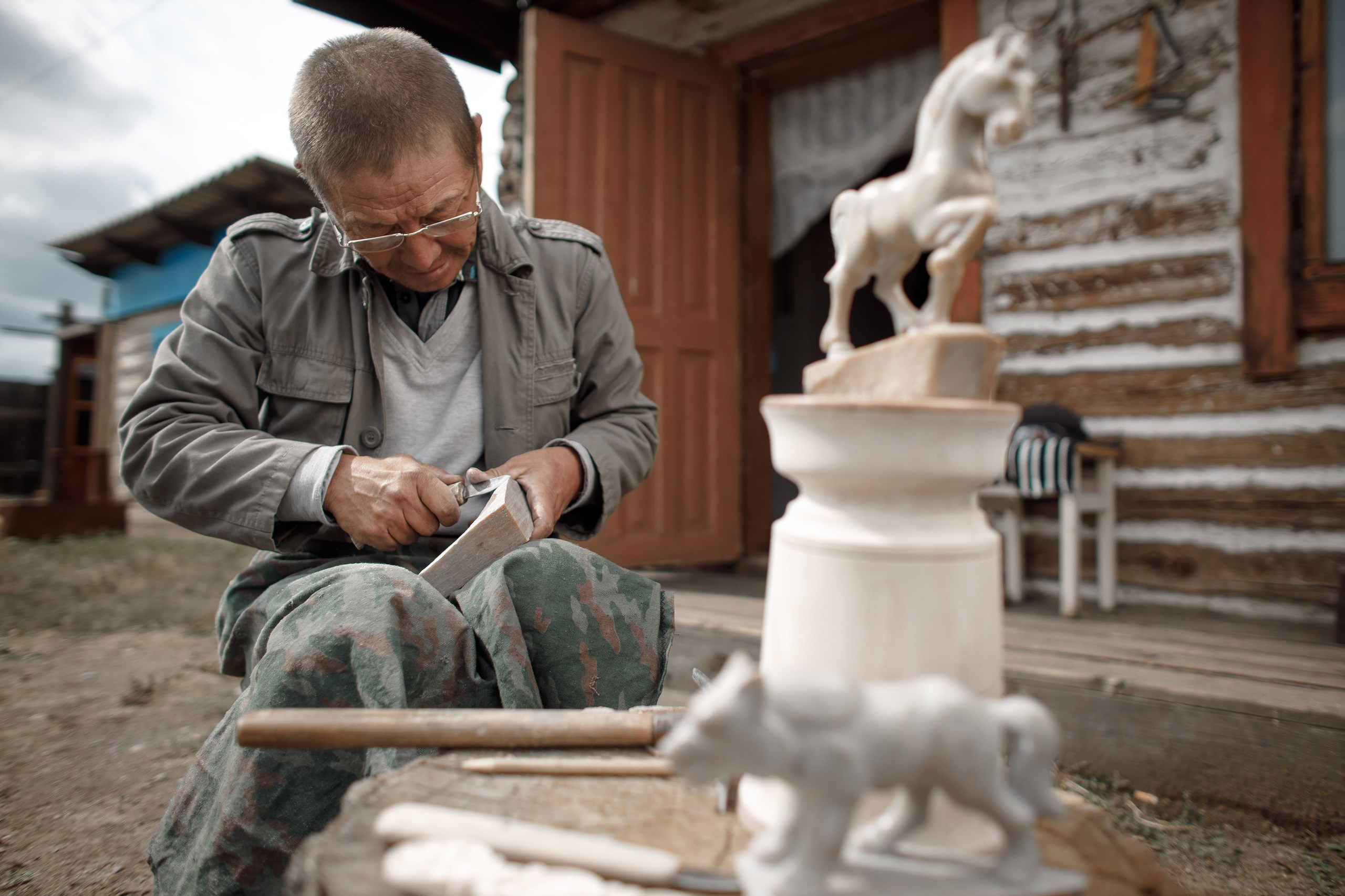 Камень и Тополь. Фотограф в Красноярске Нерозя Александр. Пейзаж, природа, портрет