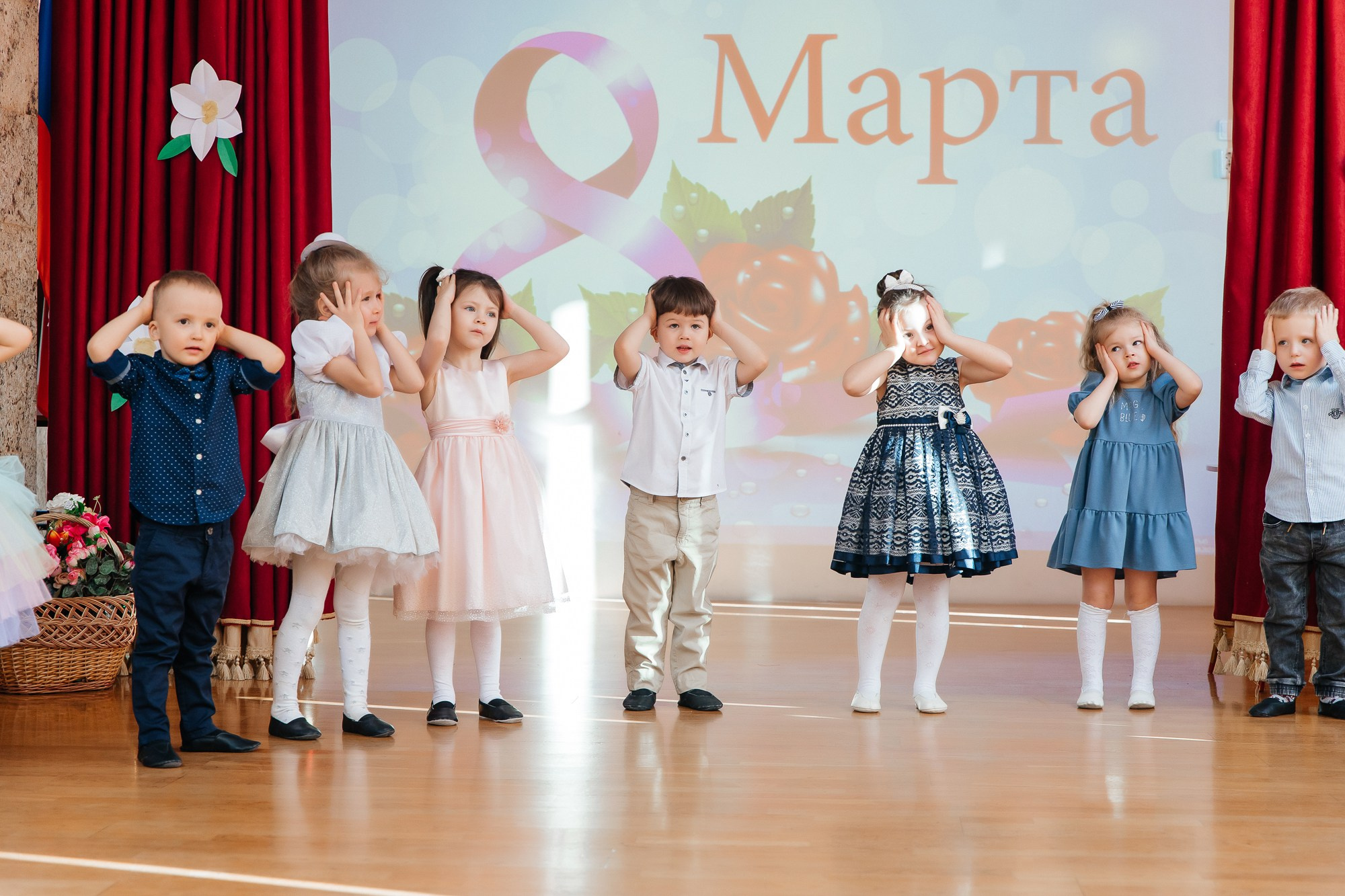 Детский сад № 93 — Утренник (07.03.2023). Свадебный и семейный фотограф Крамар Наталья