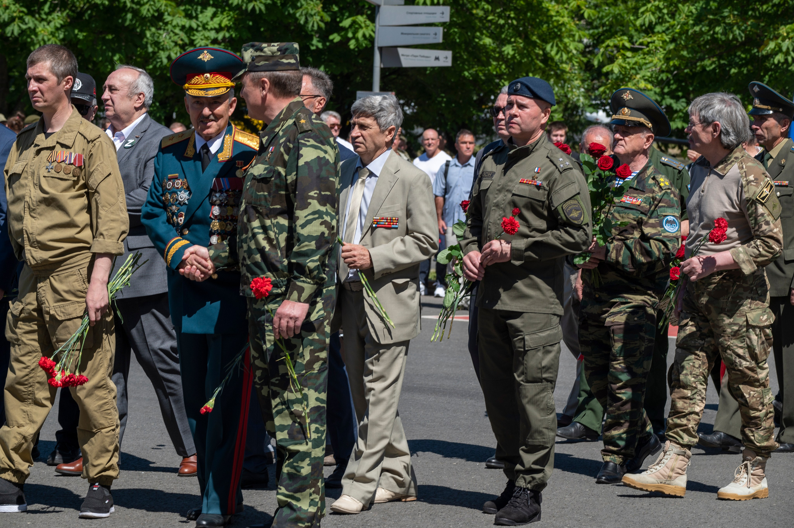 День ветеранов боевых действий 2022. Фотограф Роман Адлер