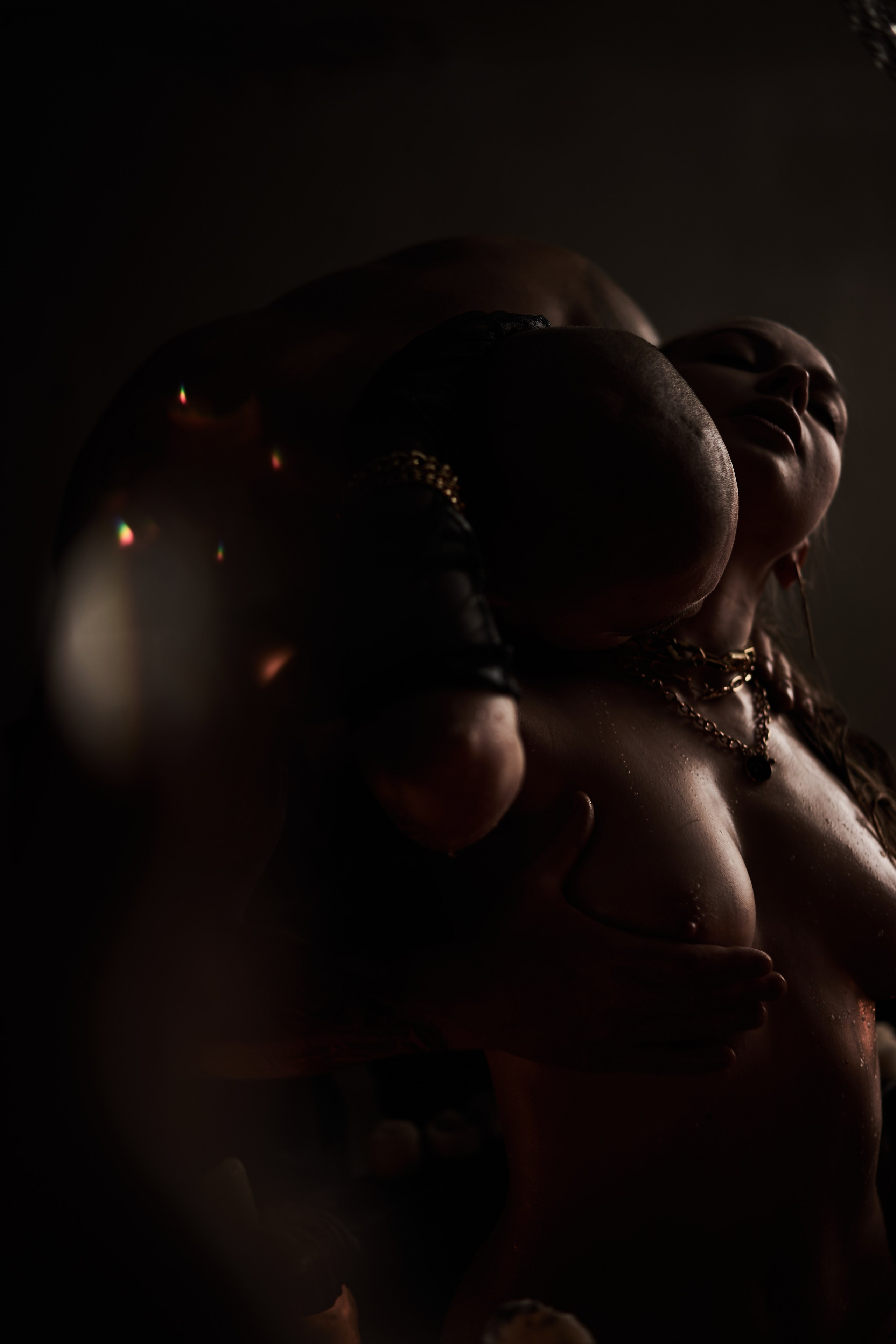 Будуарная фотосессия пары в студии. Фотограф Екатеринбург Кокшарова Александра