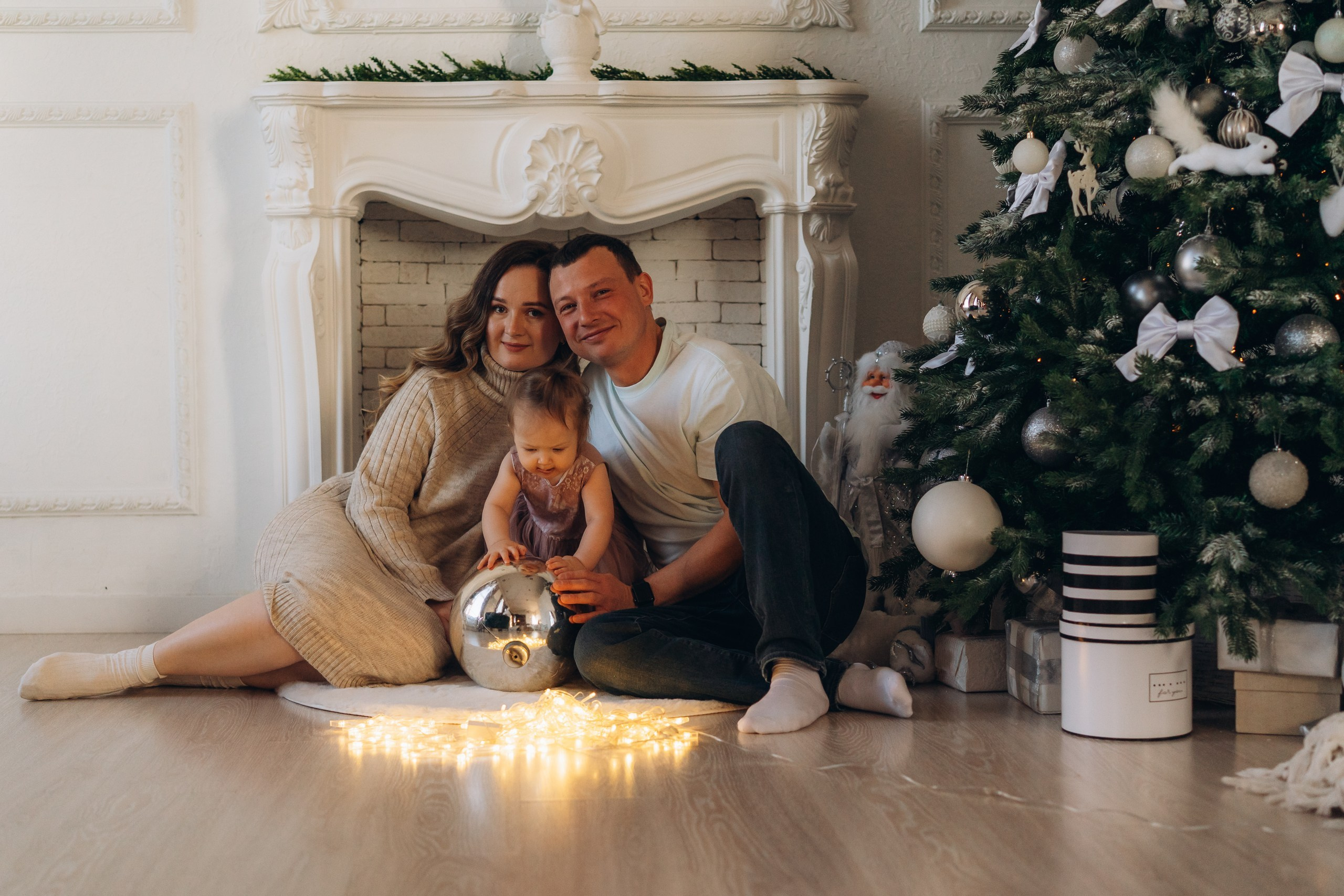 Семейная съемка в студии. Фотограф Екатеринбург Кокшарова Александра