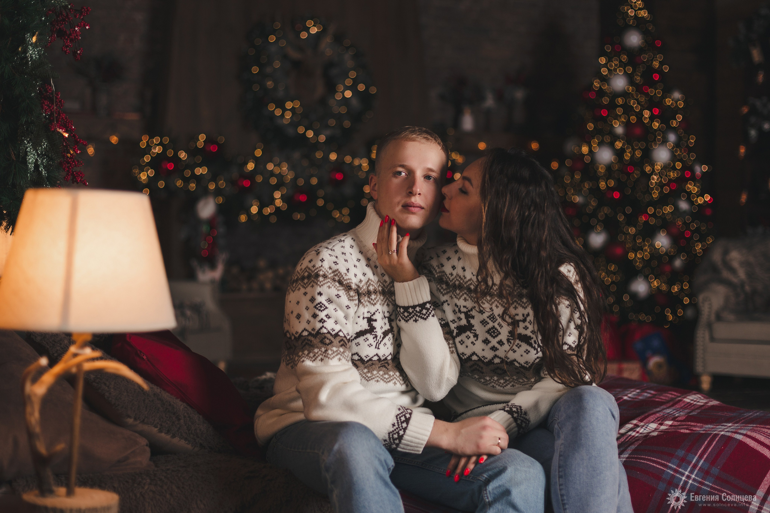 Виктория и Никита. Новогодняя история. Фотограф в Санкт-Петербурге, — Евгения Солнцева