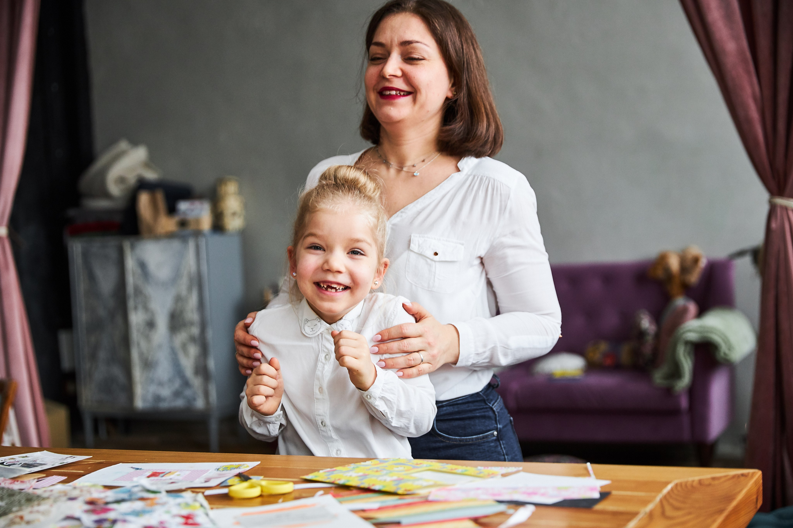 Мама и дочь. Фотограф из Екатеринбурга Тёма Дубовцев