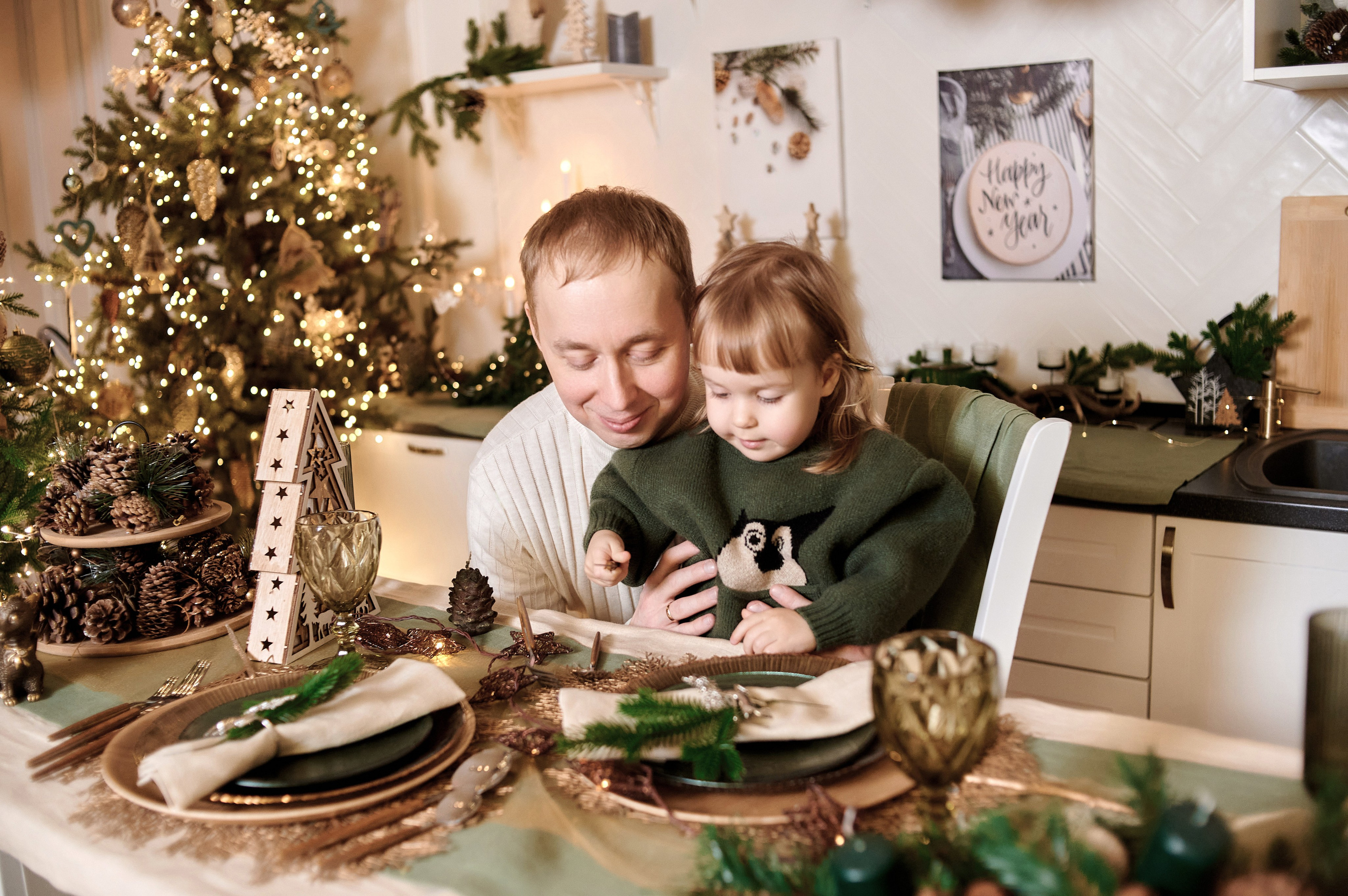 Новогодняя история. Семейный и детский фотограф в г. Ногинске Ангелина Хасанова