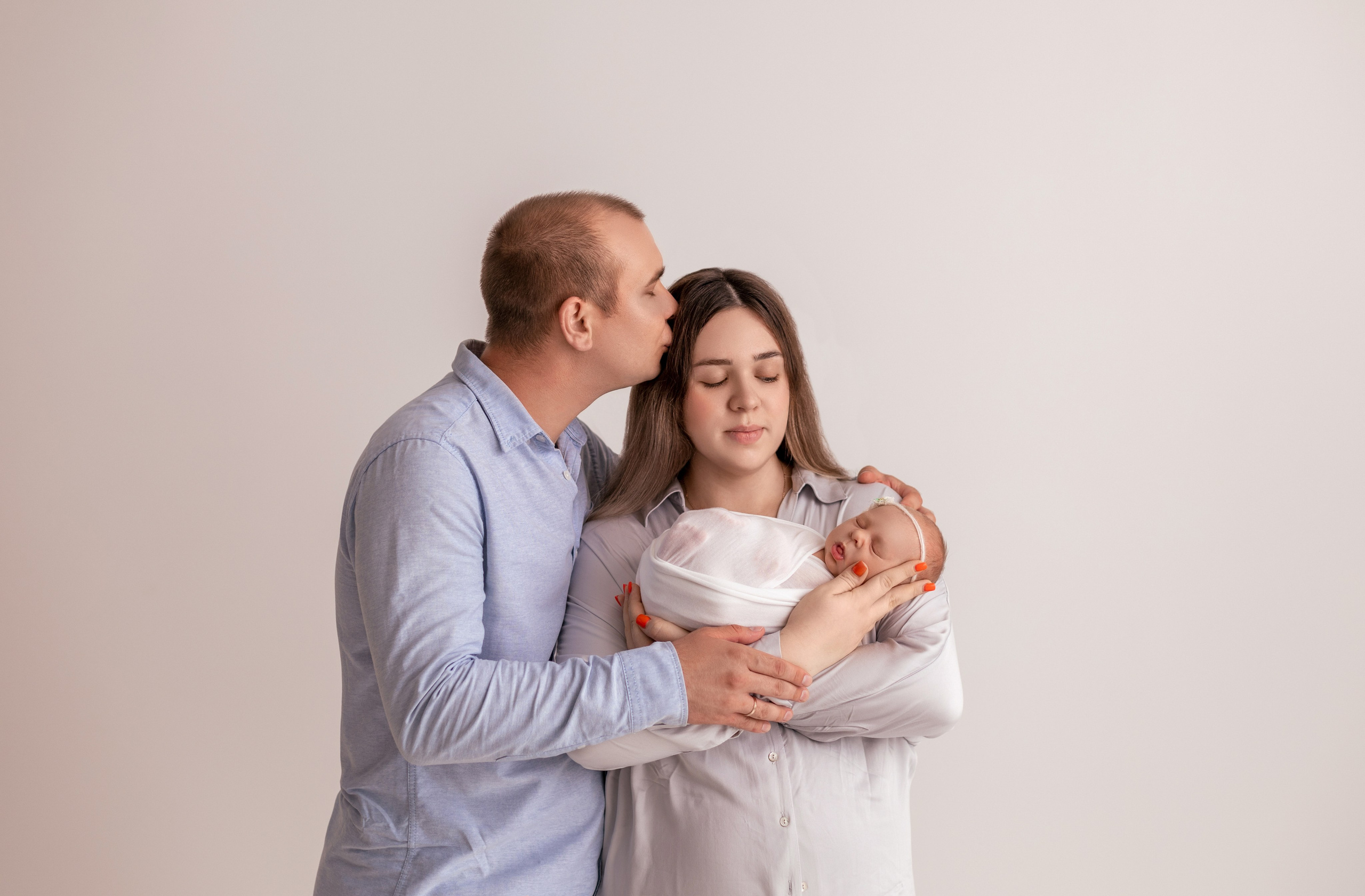 Юлия и дочка, 10 дней. Фотограф новорожденных в Нижнем Новгороде Надежда Кадылкина