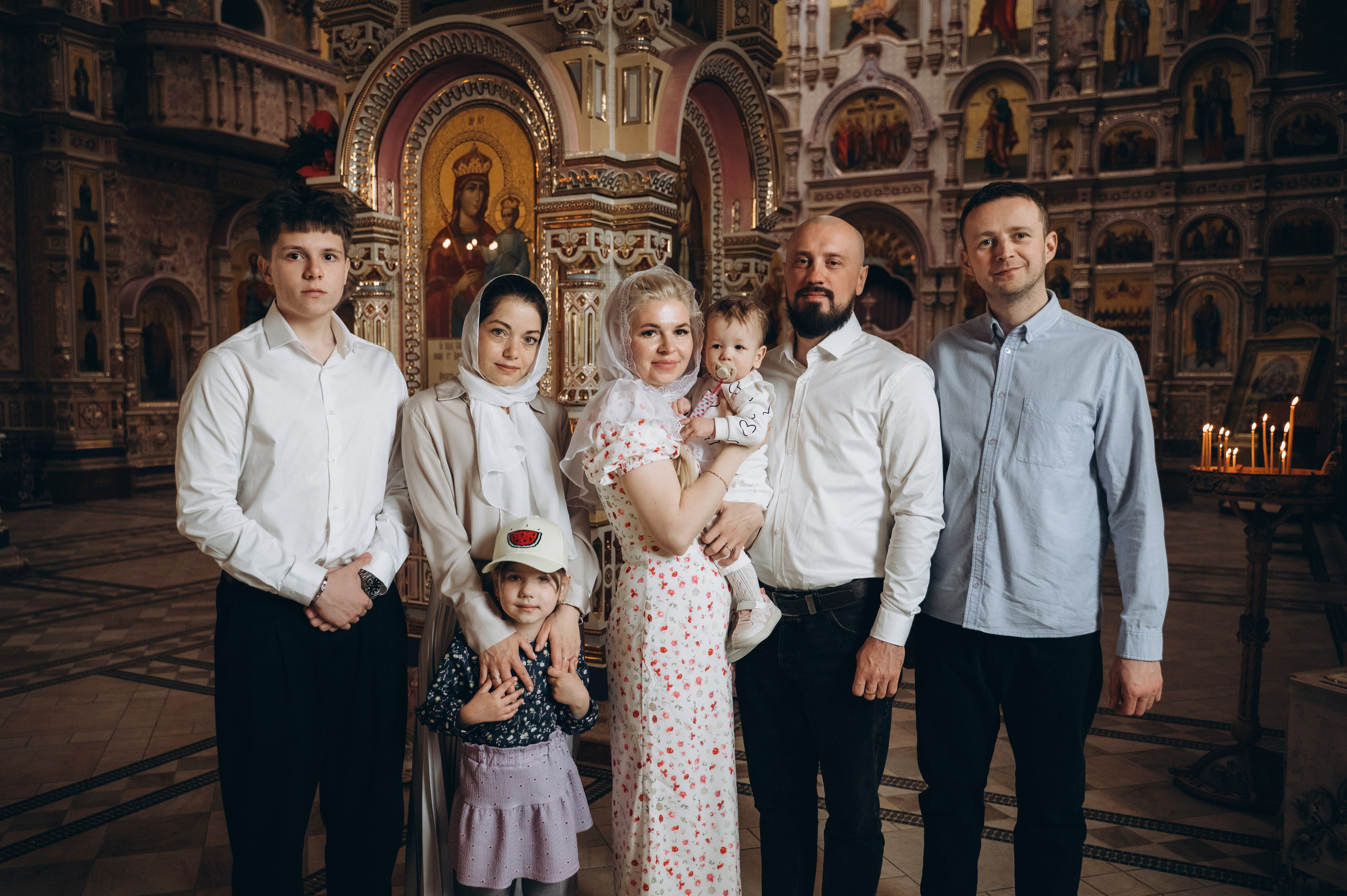 Крещение Миланы (Храм Всех Святых). Семейный фотограф в Минске Дарья Дреко
