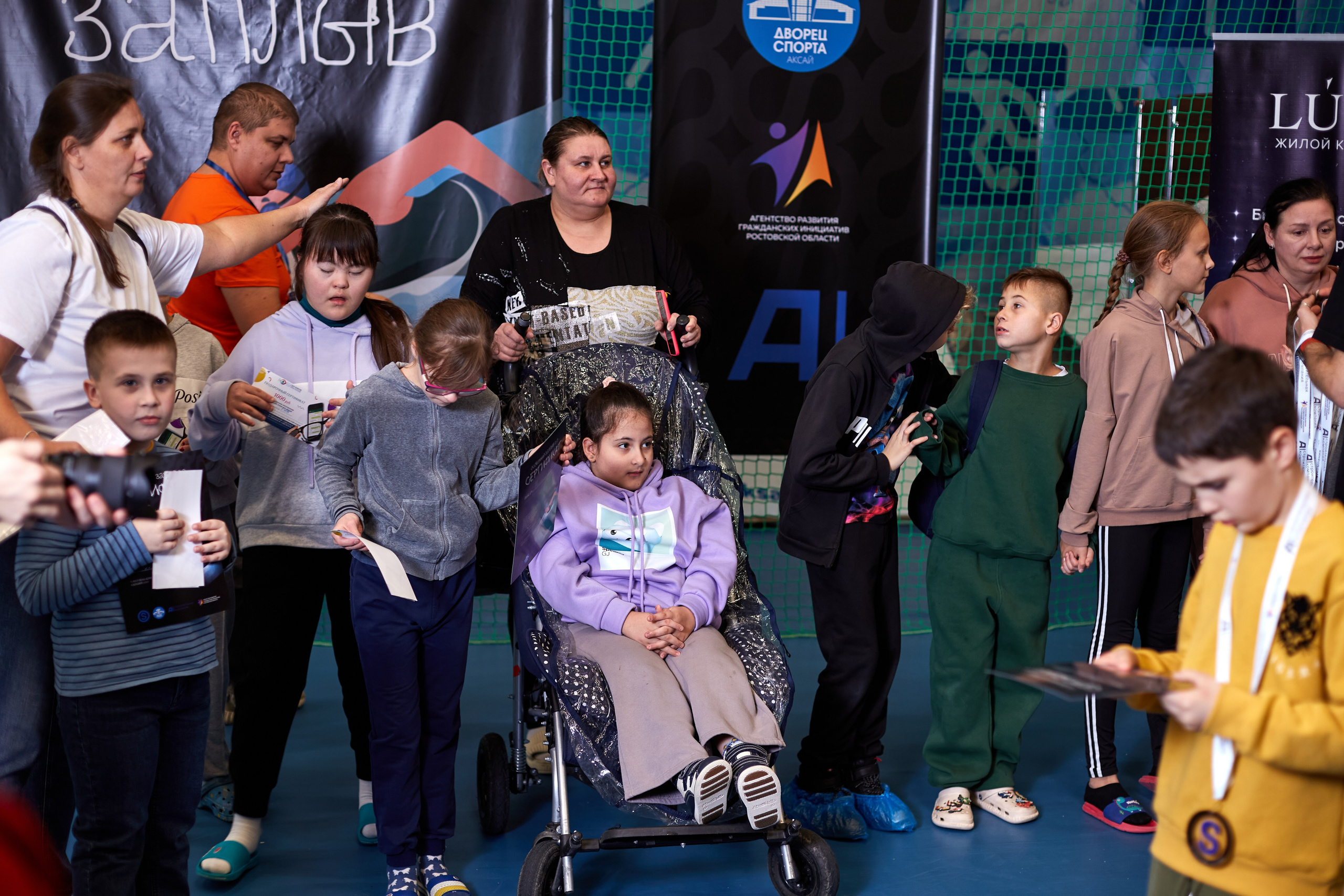 Особенный заплыв, Аксай, дворец спорта. Фотограф Зиновьев Михаил. Фотограф Зиновьев Михаил