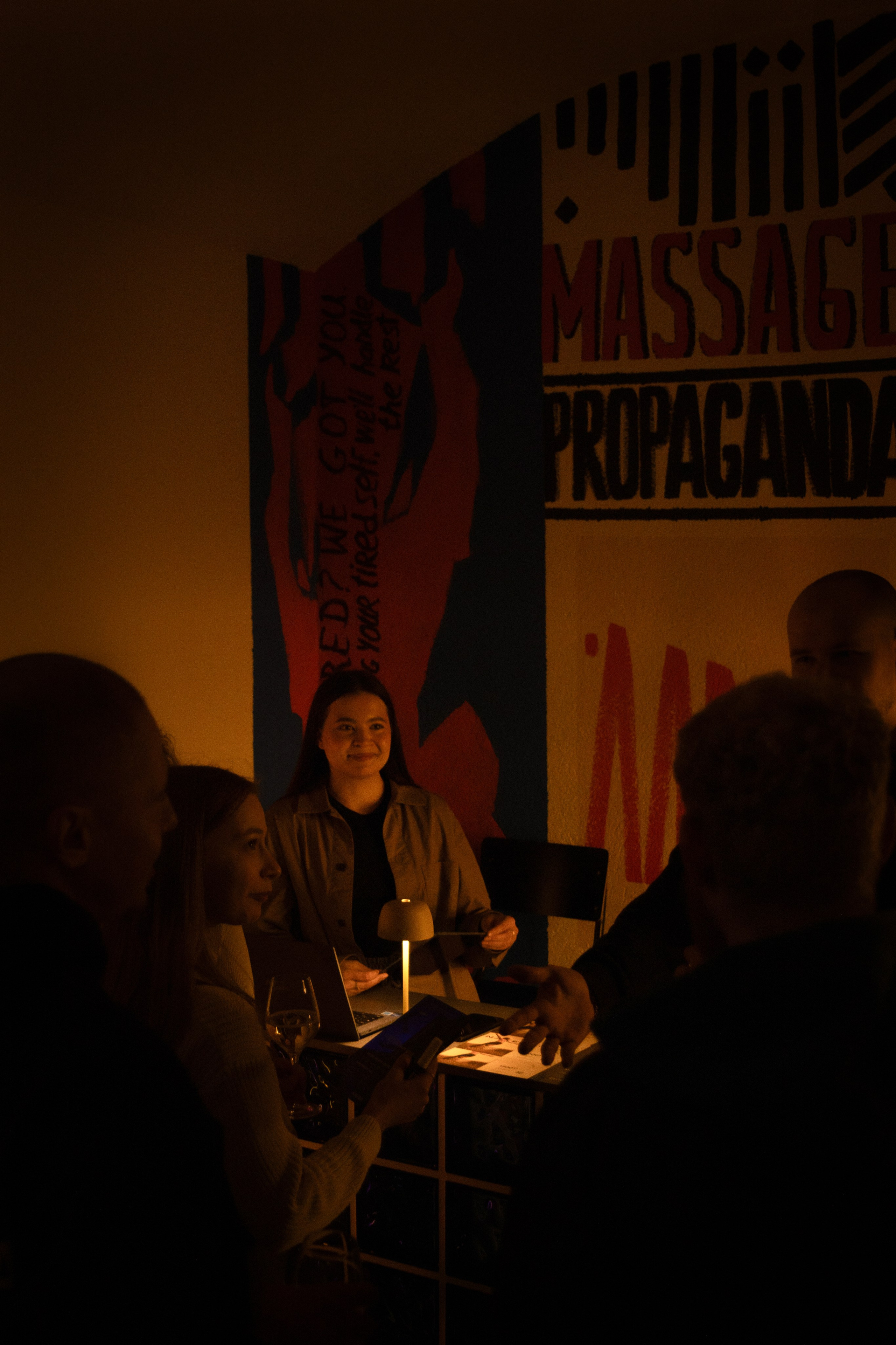 Opening of a massage salon. Magic photos