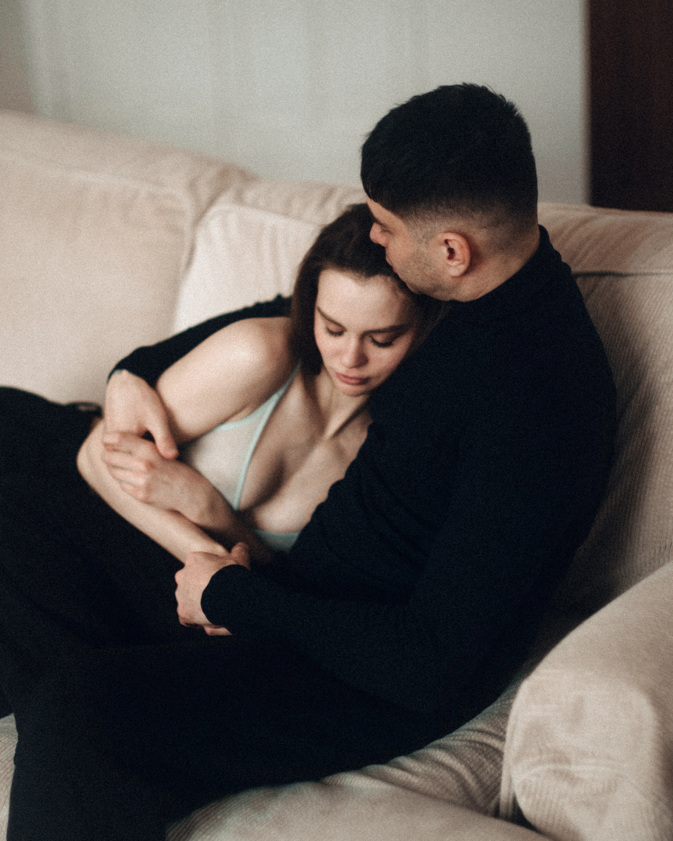 Фотосессия лав стори в квартире