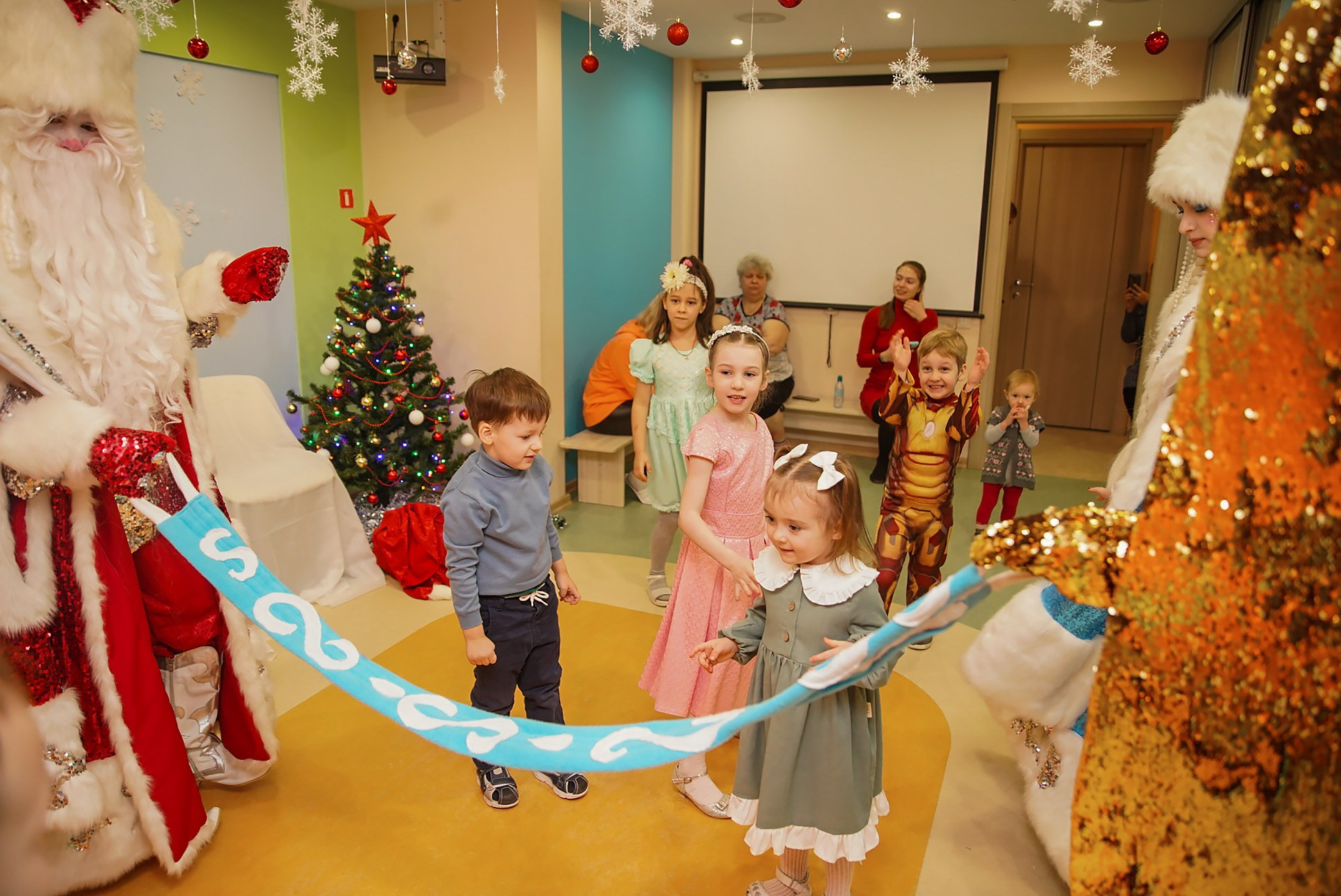 Новый год в частном детском садике. Семейный и детский фотограф в Нижнем Новгороде