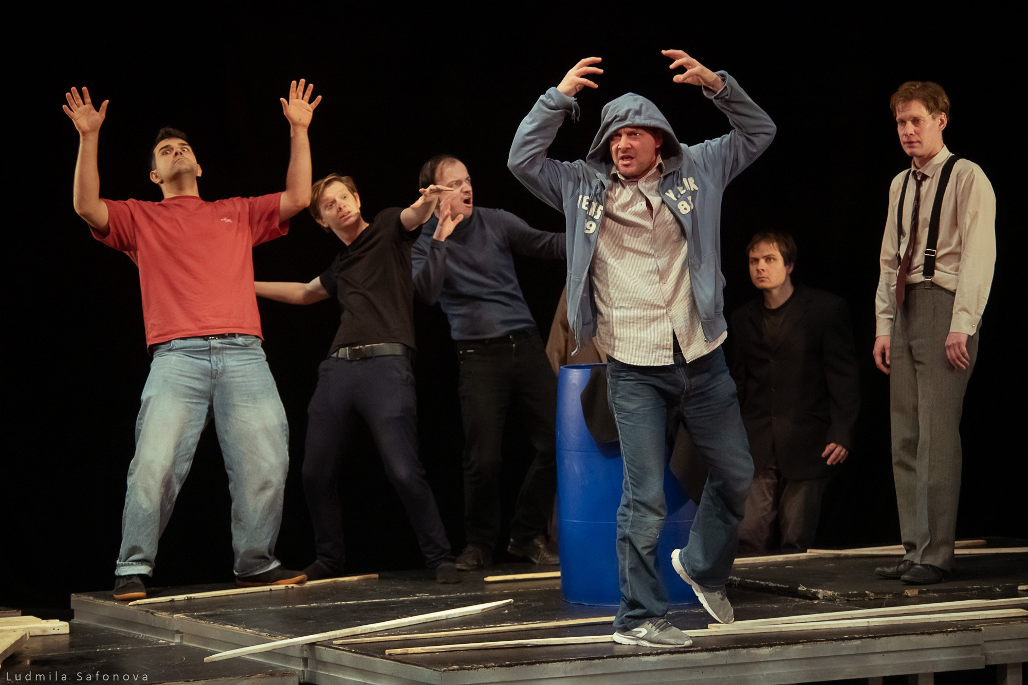 Театр Эрмитаж. Репетиция спектакля «Гамлет. Путь к отцу». Режиссёр Михаил Левитин. Lucytheatre