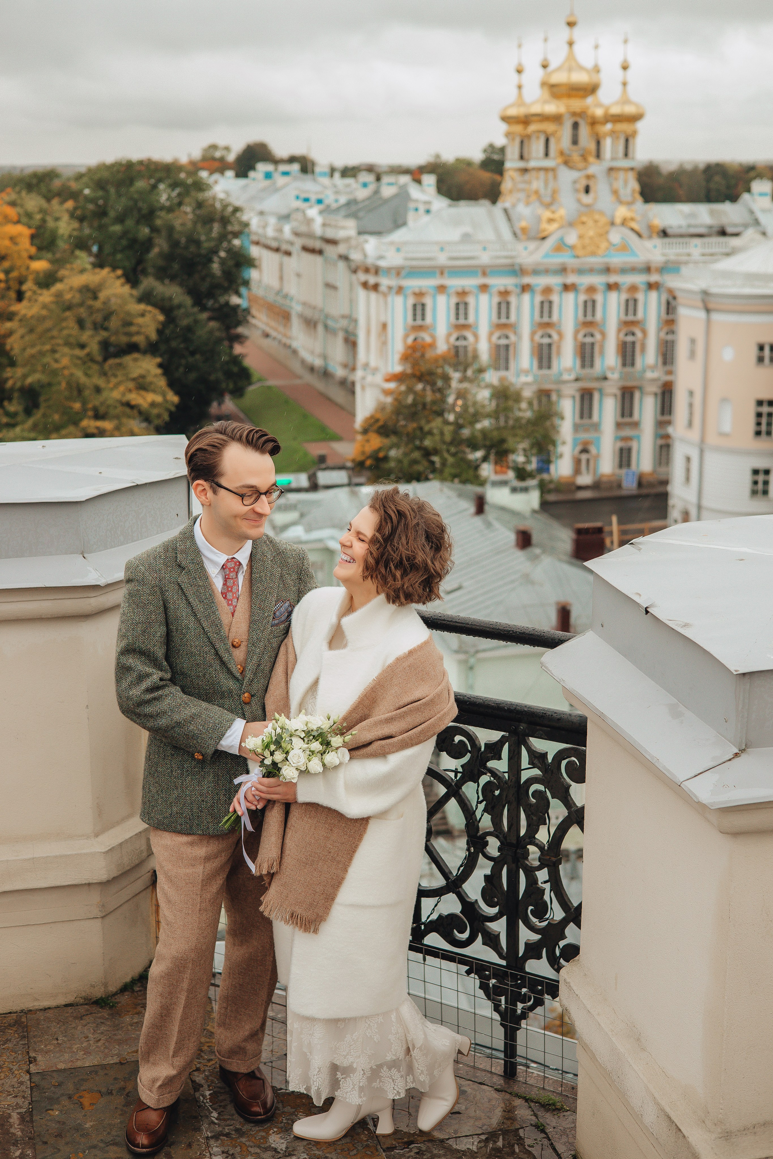 Антон & Даша. Царское Село, осень. Свадебный и семейный фотограф Пушкин Царское Село СПБ Питер Санкт-Петербург и Рязань Ольга Козлова