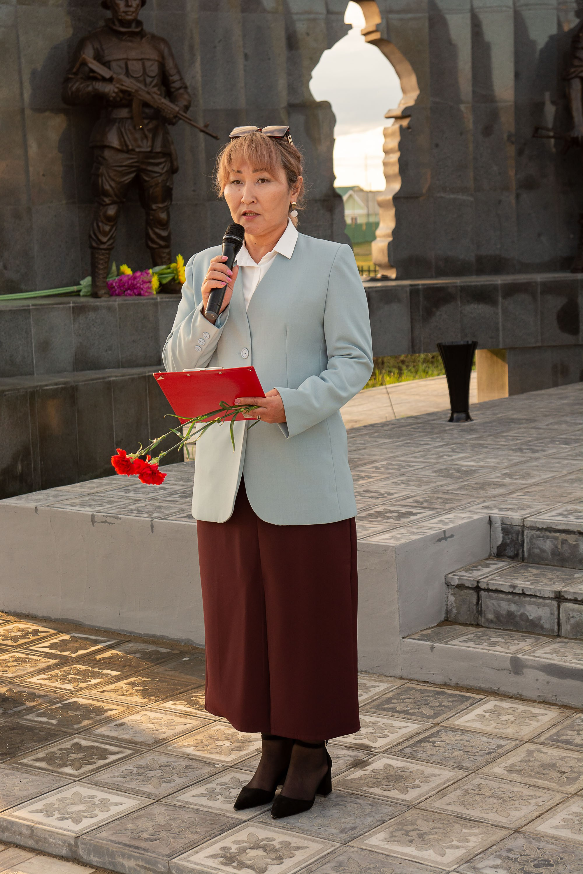 Открытие мемориального комплекса. Фотограф широкого профиля Чита-Цасучей