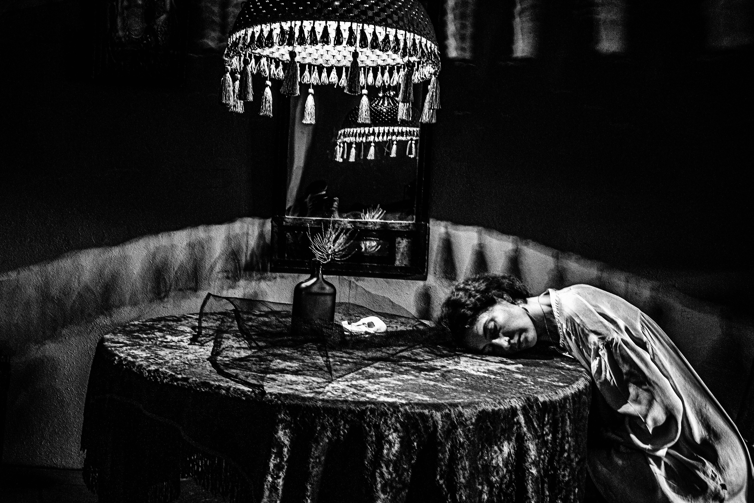 Валя. Портретная съёмка. Черно-белый фотограф Дмитрий Пчелкин