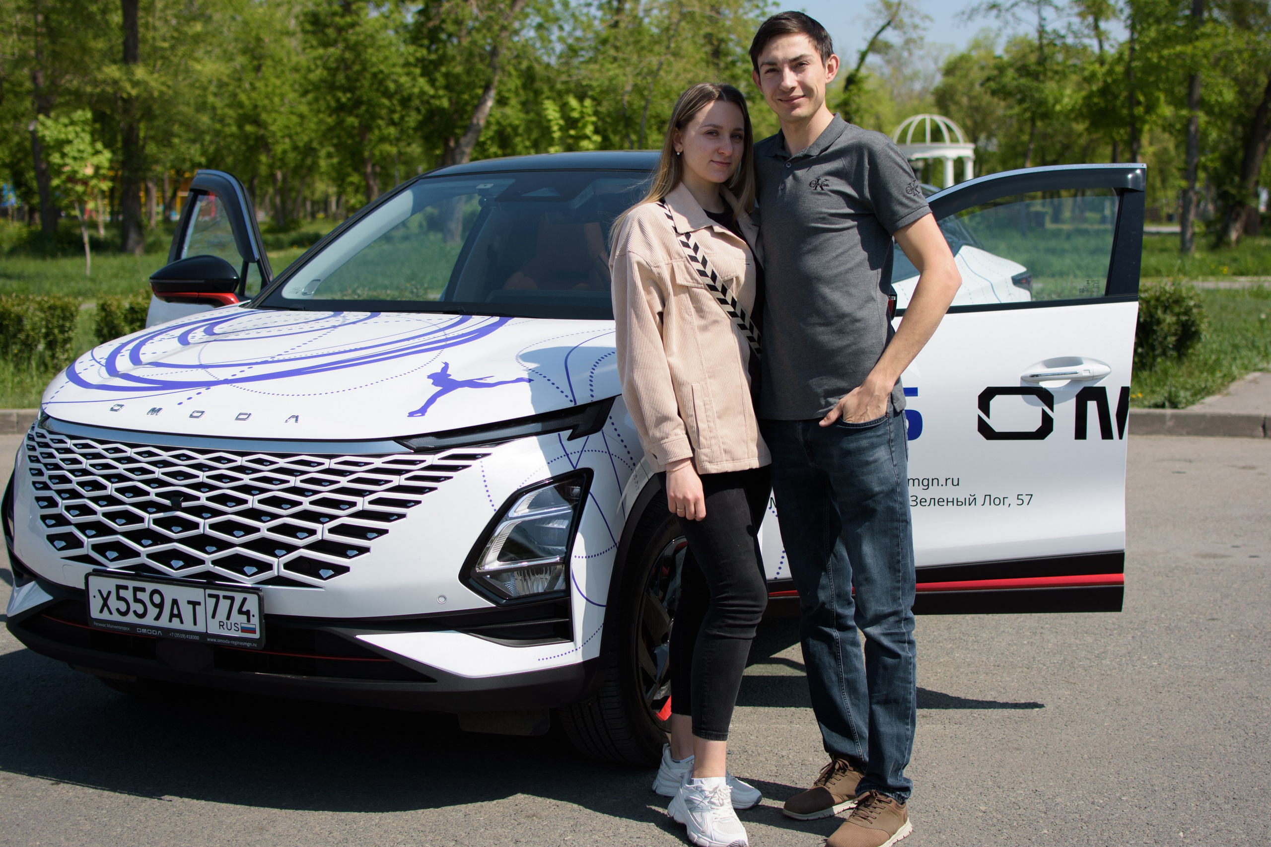 Промо день Omoda. Evgeniy Roslov