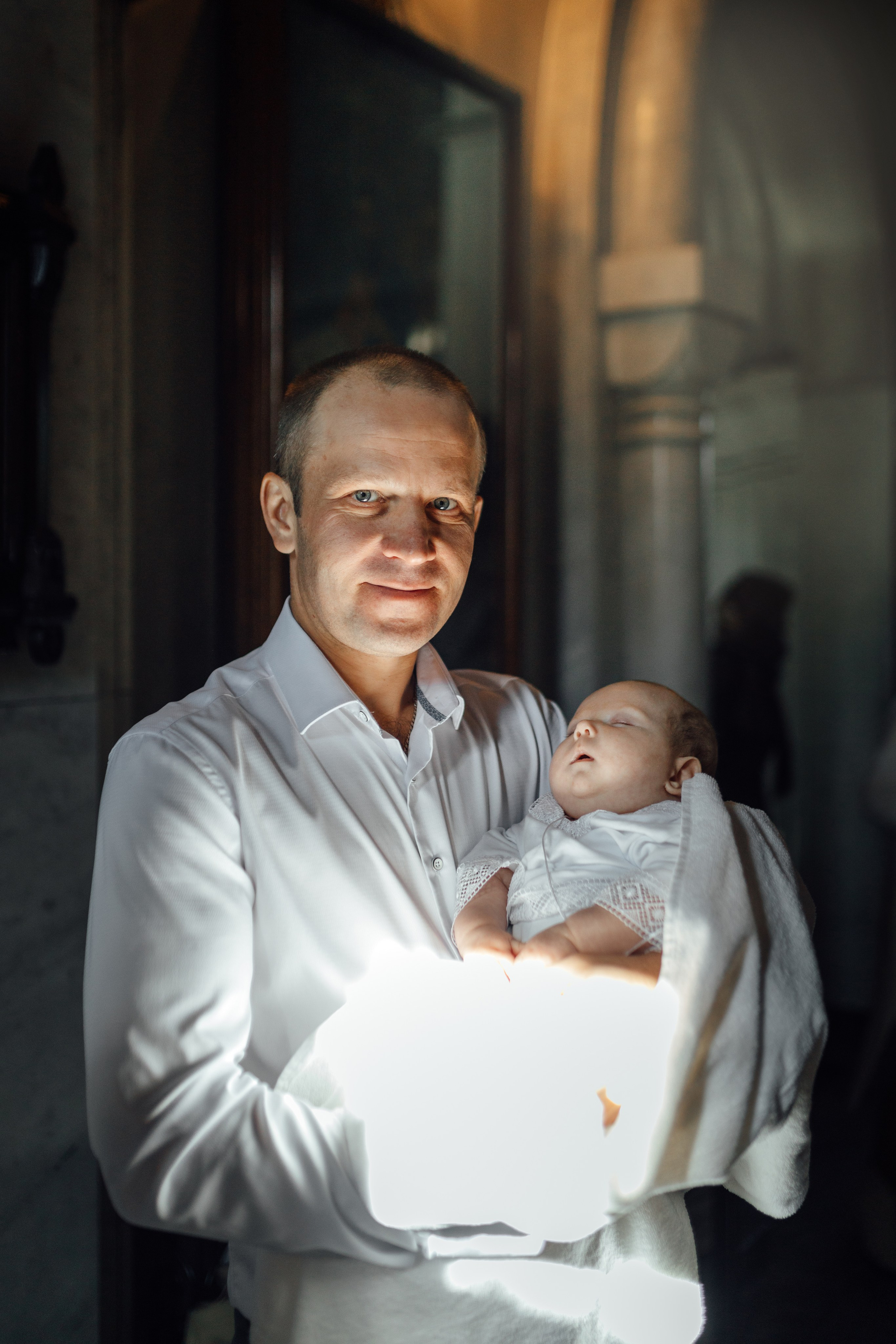 Крещение Тимура храм иконы Всех Скорбящих Радость, октябрь 2024