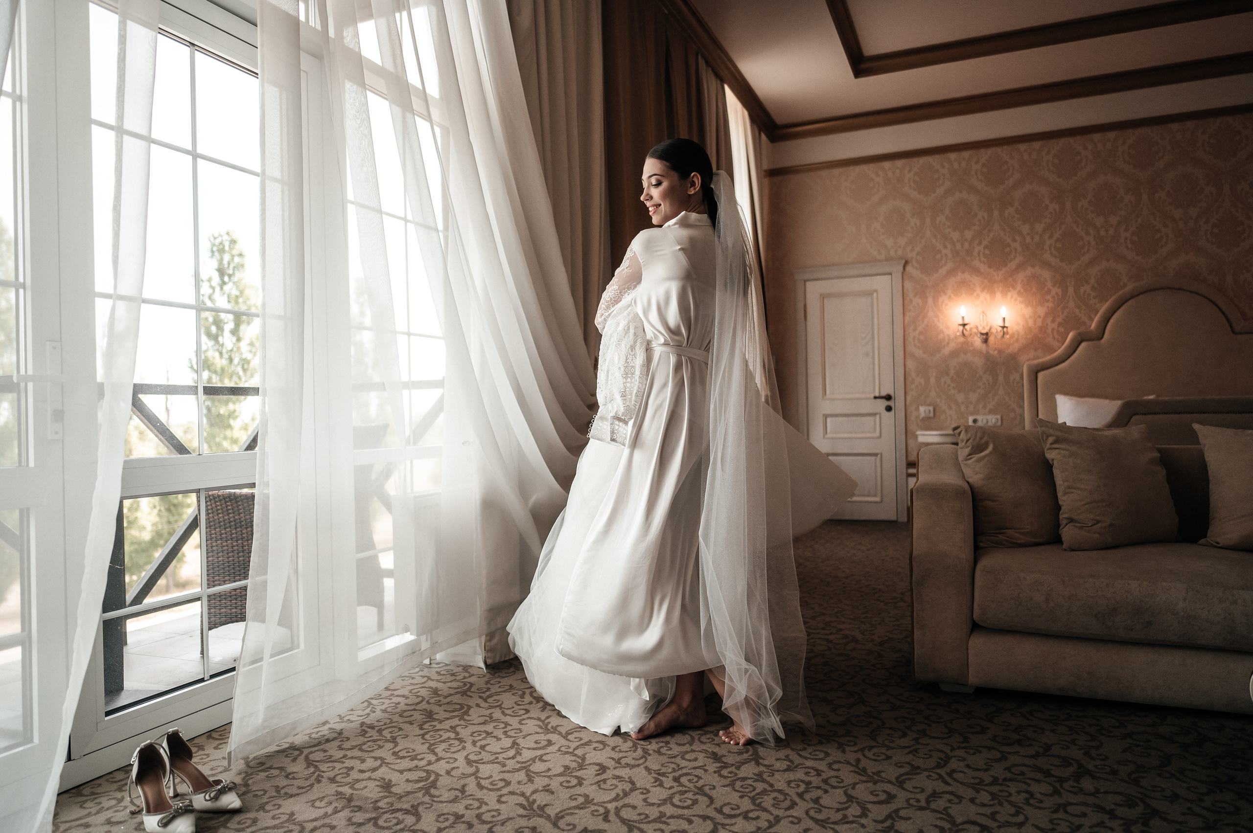 Максим и Наталья. Сборы, прогулка. Фотограф Екатерина Бочарникова