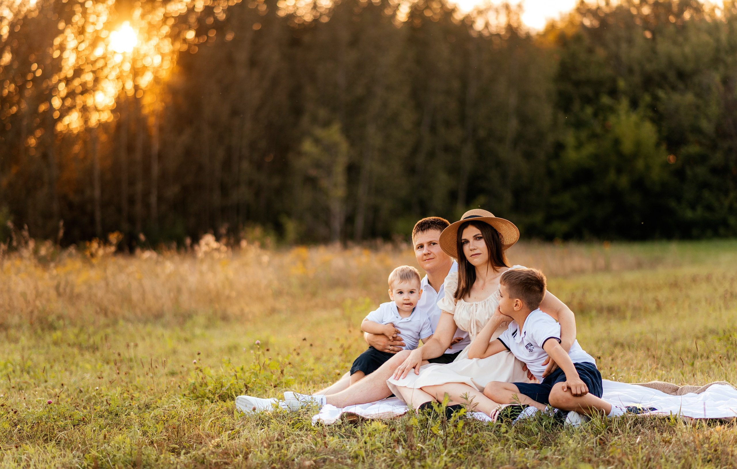 Семья Жуковых. Фотограф Юлия Стрыгина