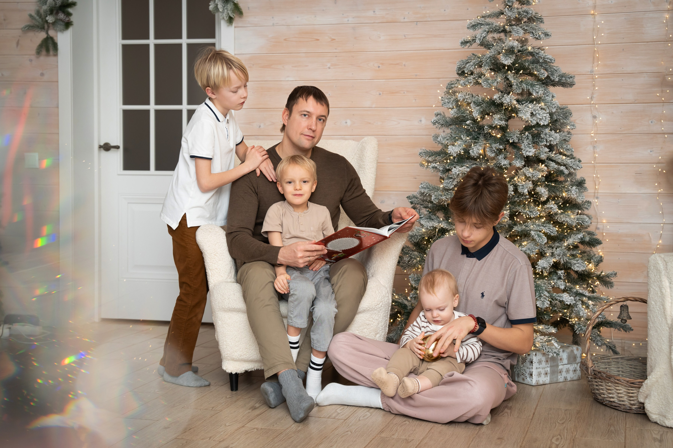 Новый год. Семейный и детский фотограф в Москве Евгения Миронова
