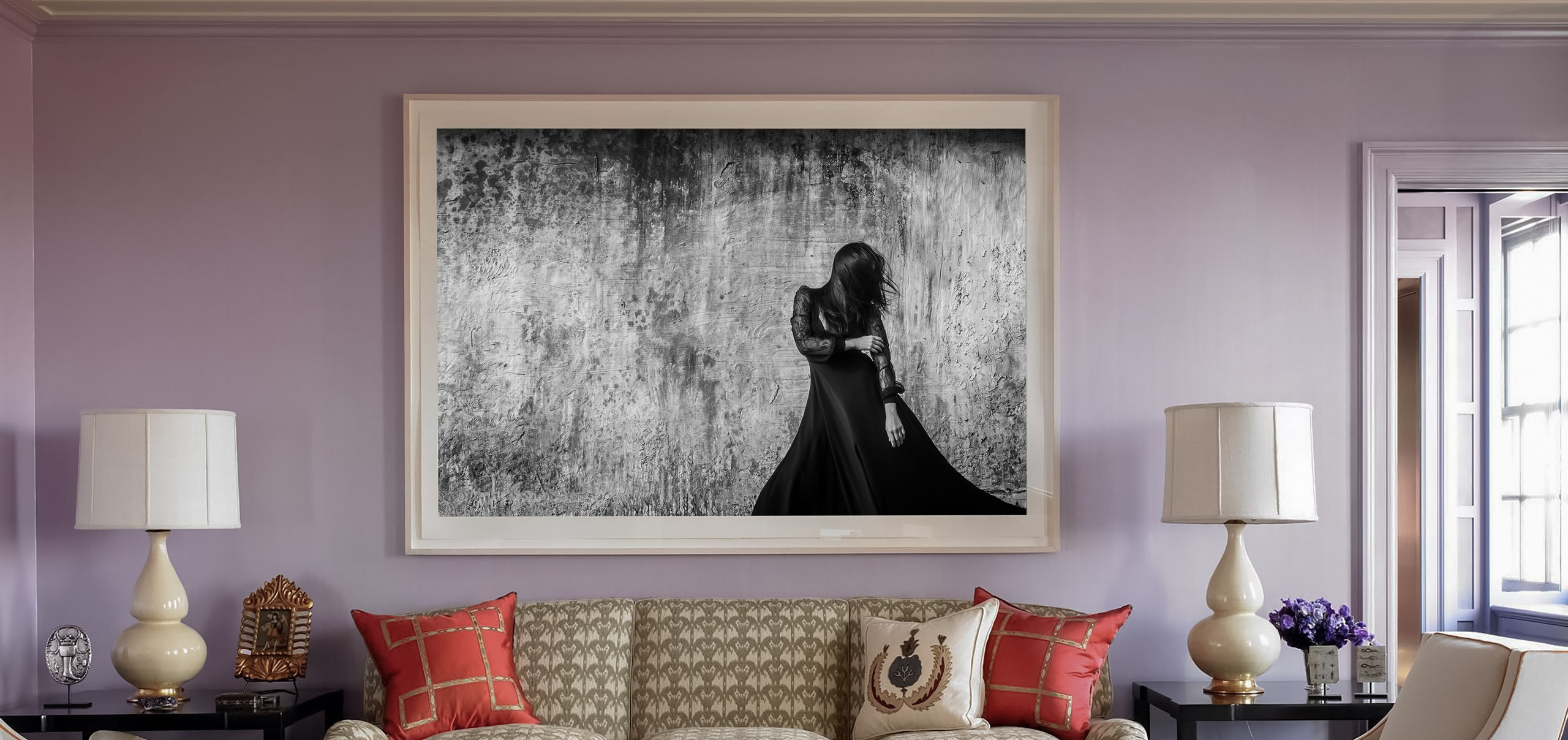 Серия черно-белых картина — «Ведьма»