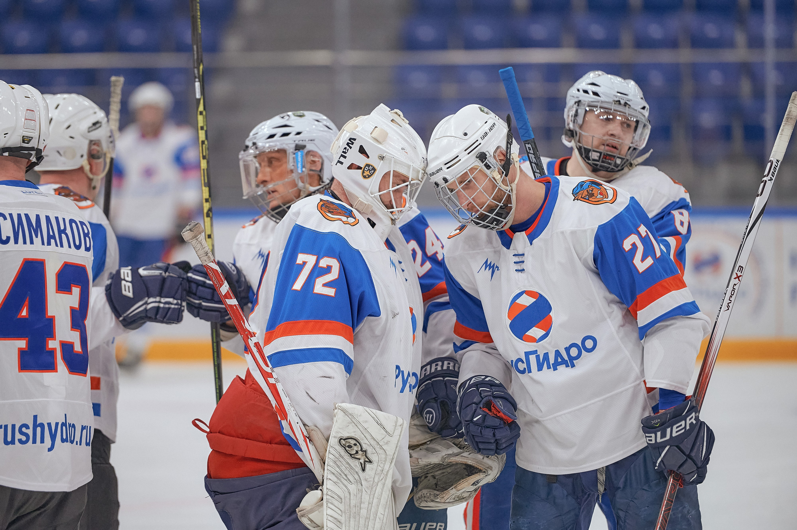 Портфолио репортажной фотосъёмки: Кристалл арена — Хоккей — РусГидро. Фотограф Яковлев Роман — Красноярск