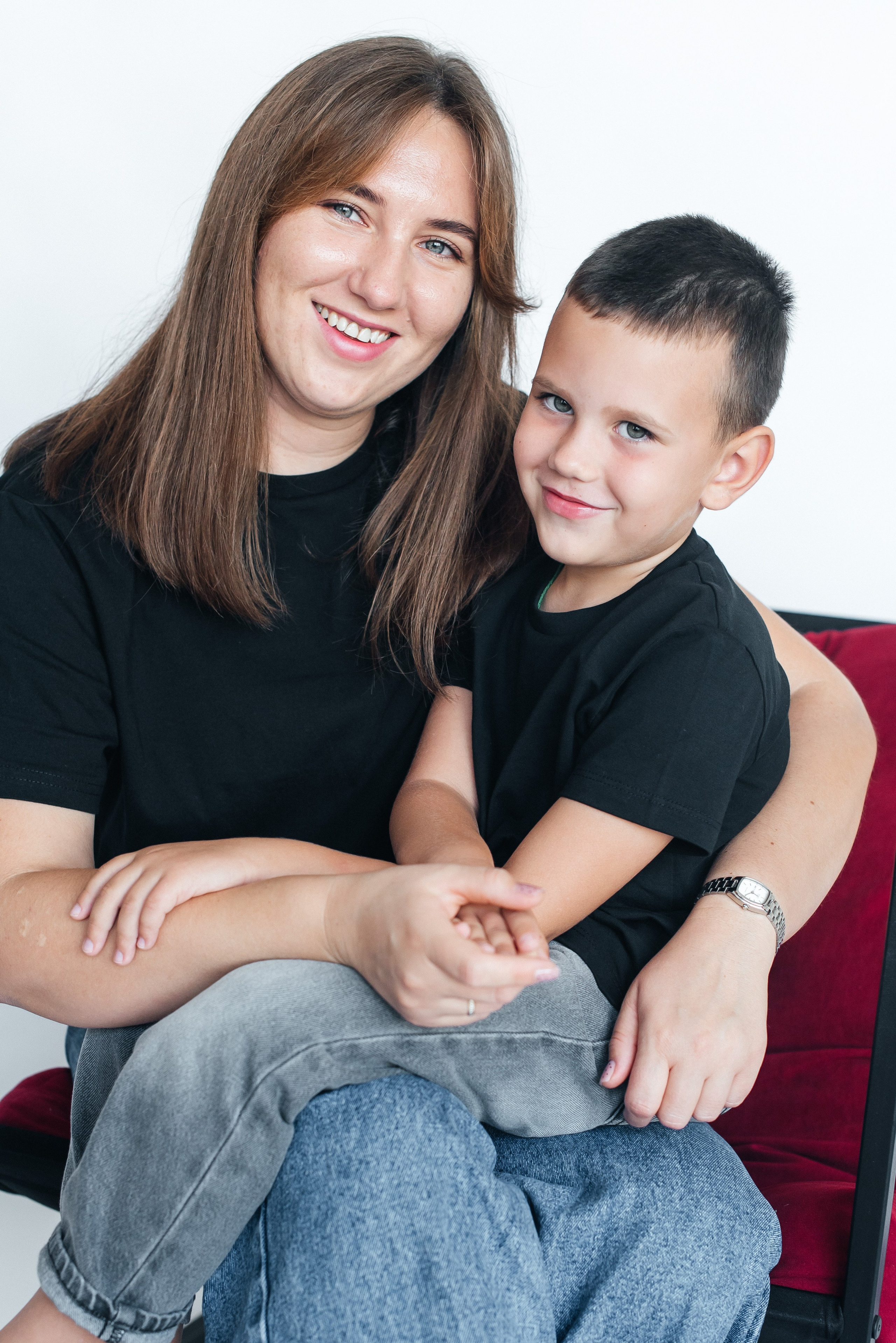 Анастасия с семьей. Детский и семейный фотограф выпускной альбом Приморско-Ахтарск