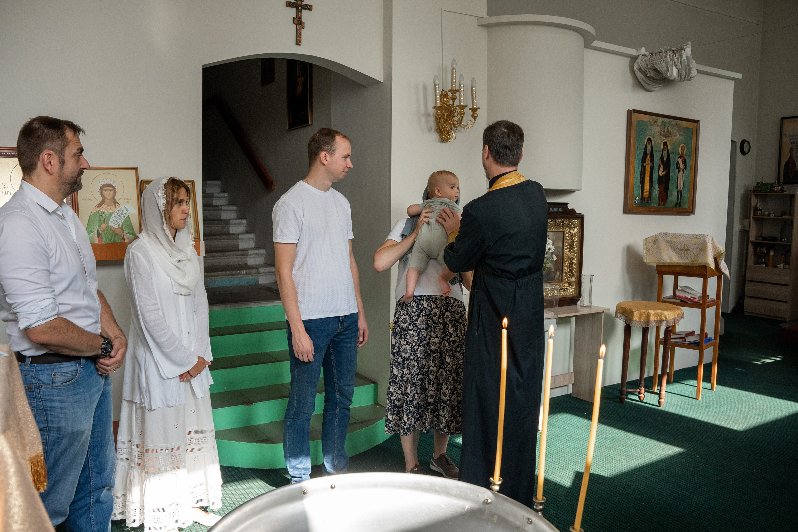 Крещение Савелия. Студийный и портретный фотограф в САНКТ-ПЕТЕРБУРГЕИрина Махаон