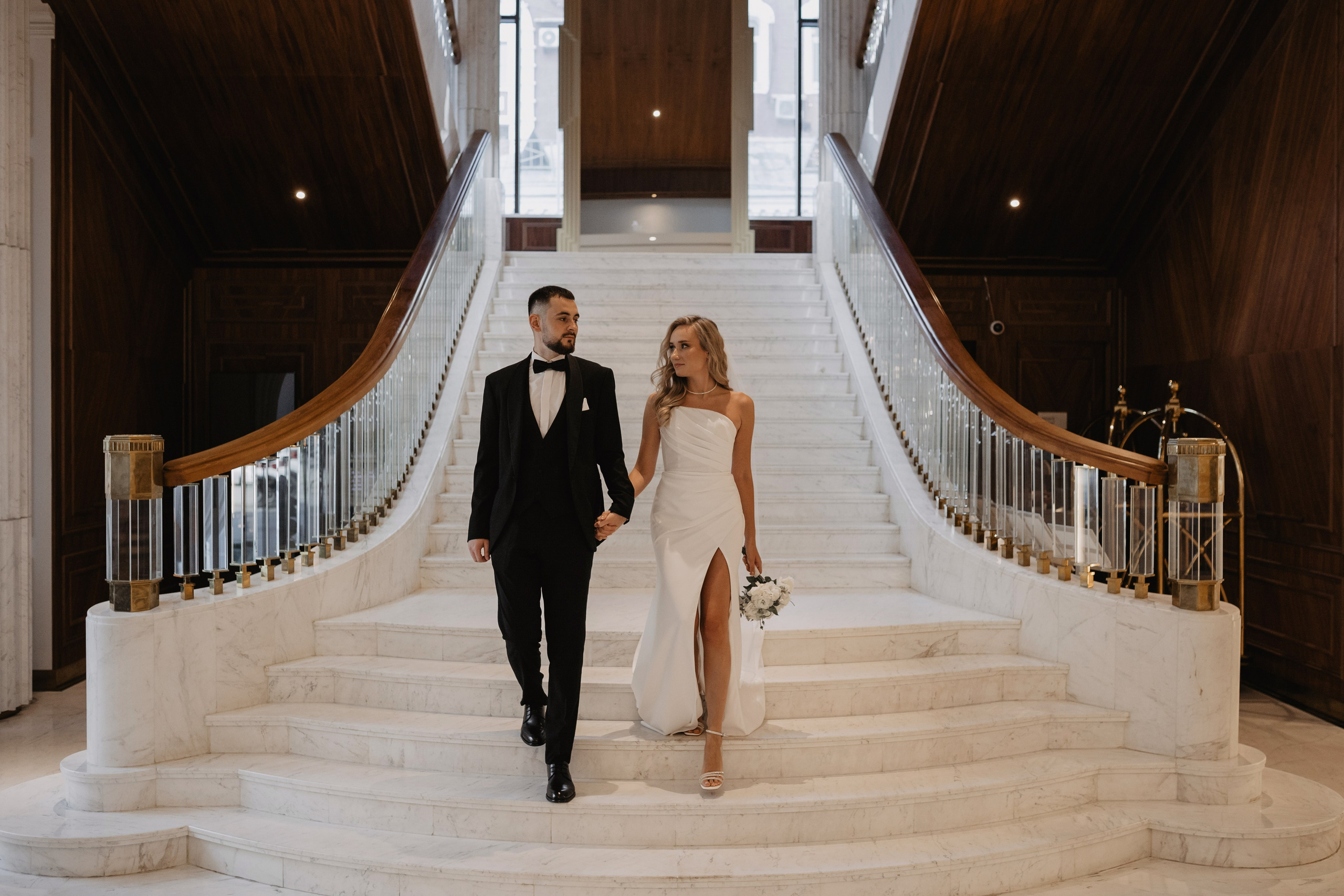 свадебная фотосессия в отеле Марриотт Империал Плаза