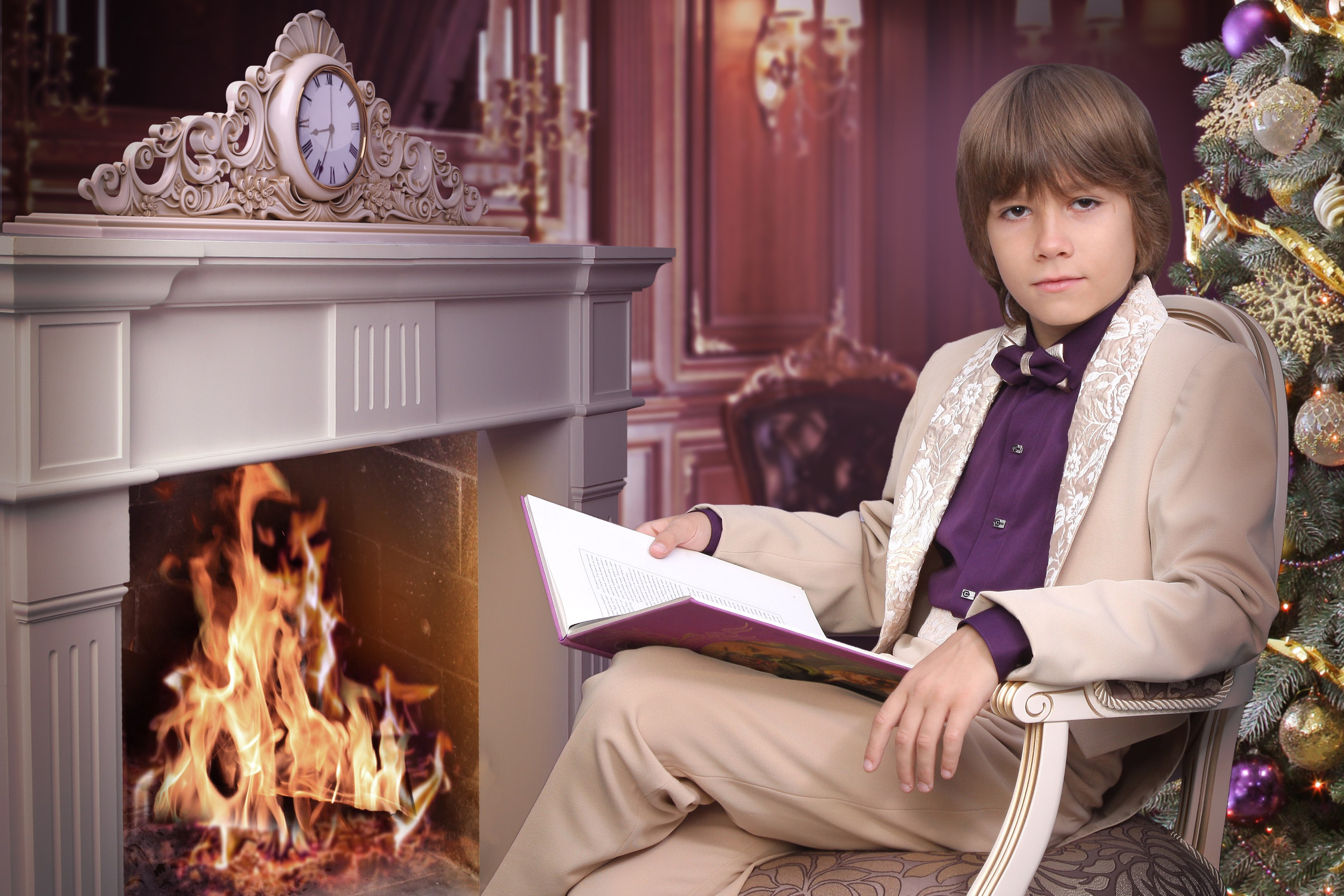 КОМПАНИЯ КРАЙФОТО ФОТОСЕССИЯ ВЕЧЕР У КАМИНА