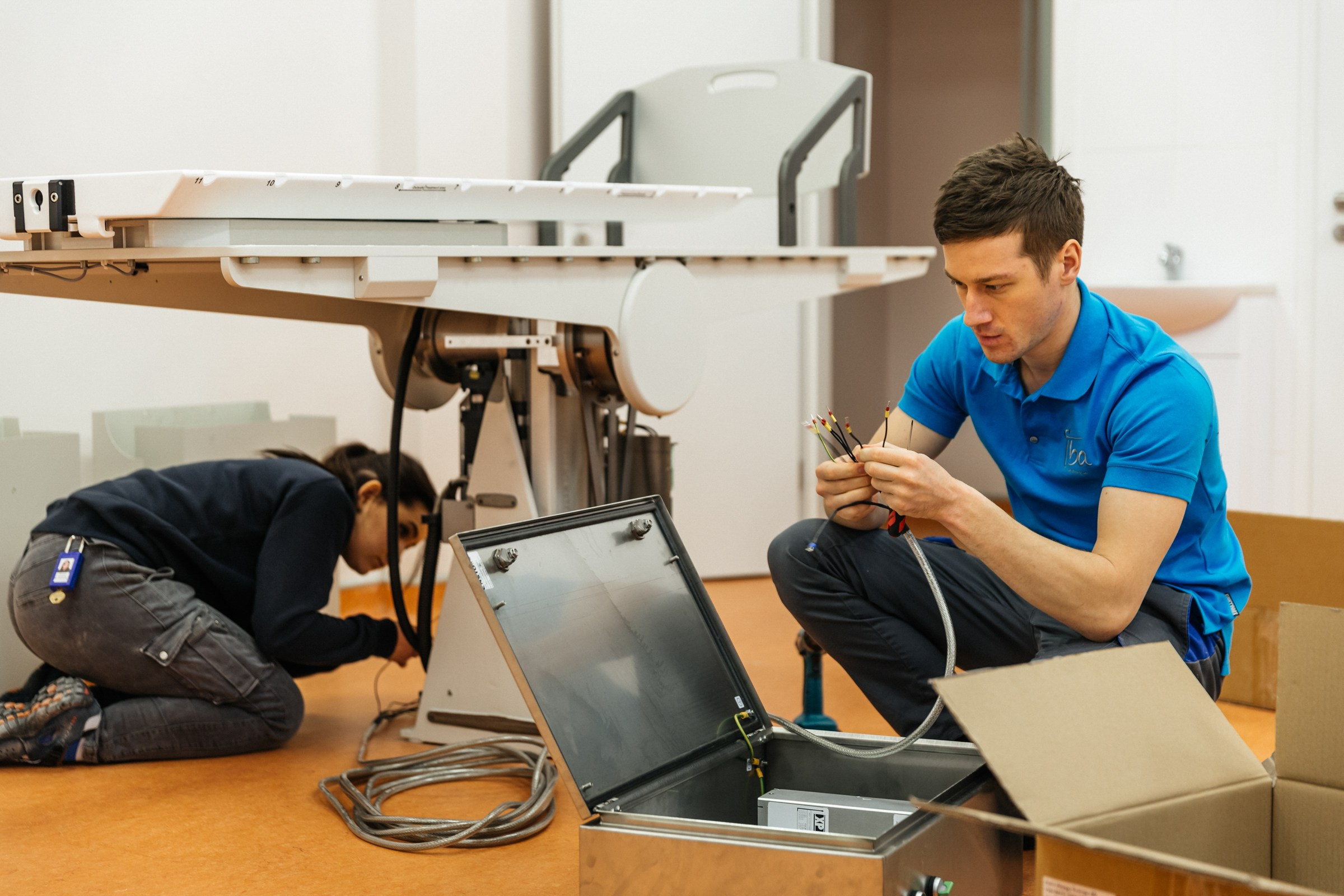 IBA Belgium / Монтаж установки цилотрон. Свадебный фотограф в Ульяновске Алексей Китов