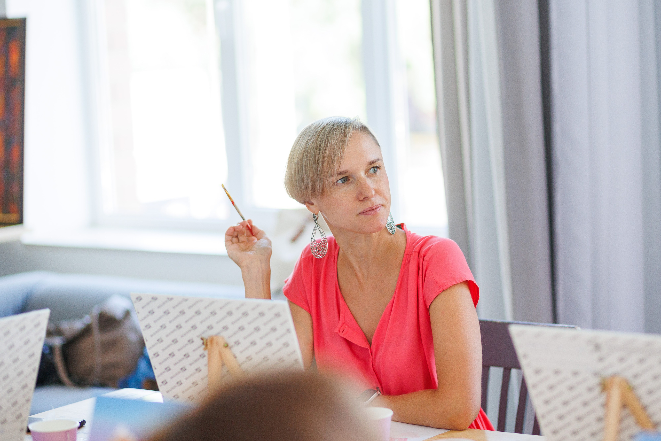 Девичник. МК по живописи. Фотограф Шейдаев Эмин г. Волгоград