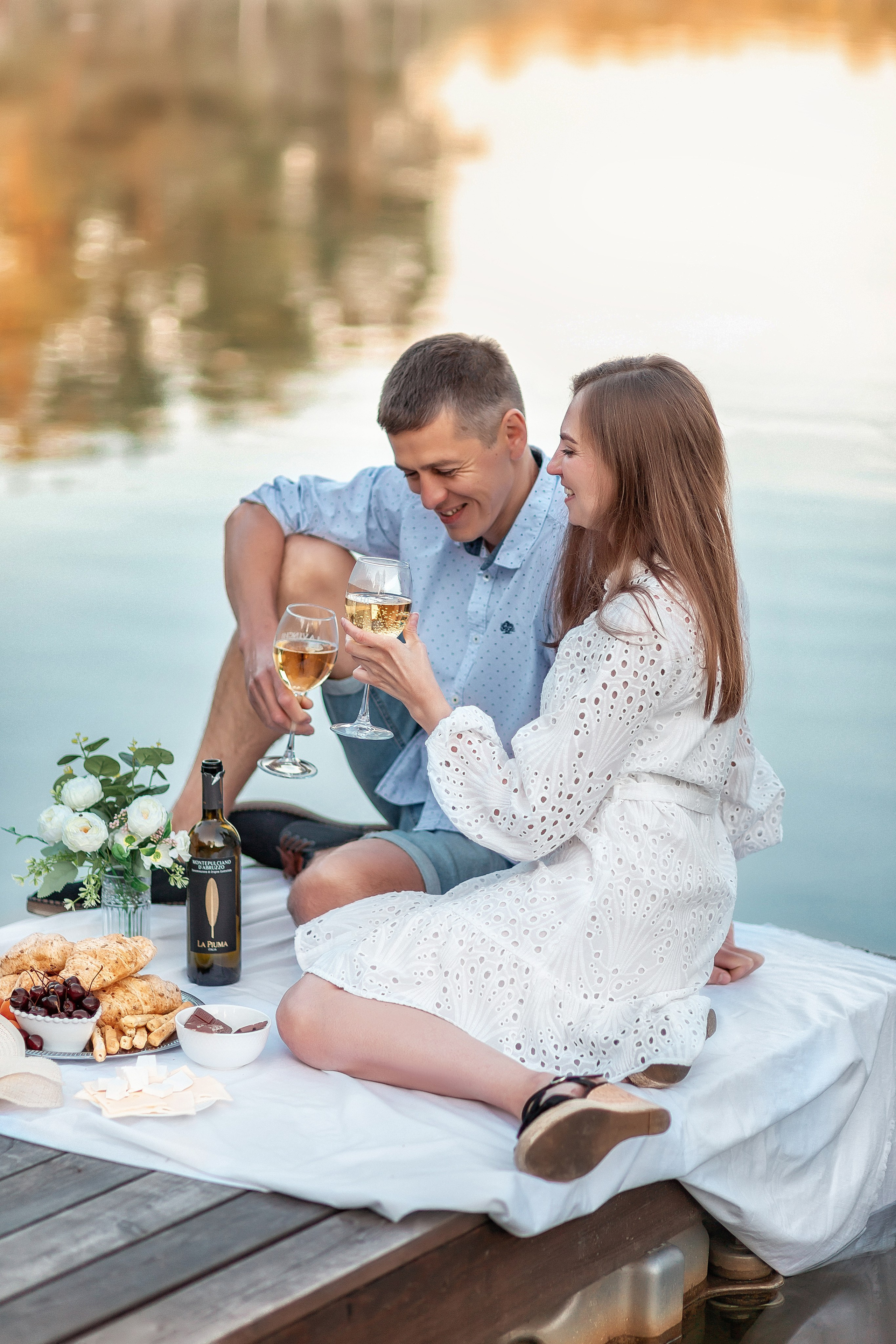 Лавстори на причале. Детский и семейный фотограф в Красноярске Юлия Бирюкова