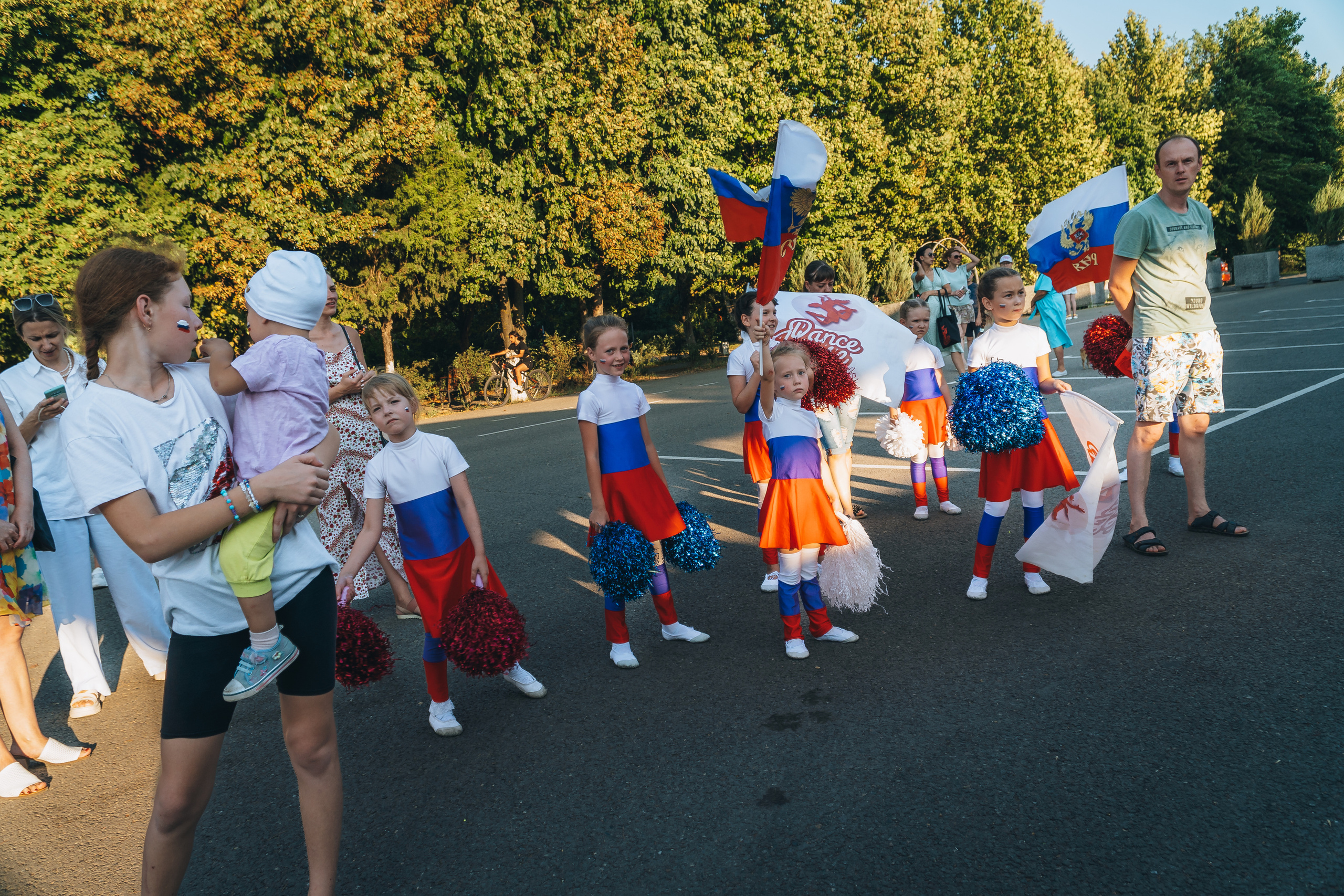 Песни под флагом России. Новотитаровский Дом культуры