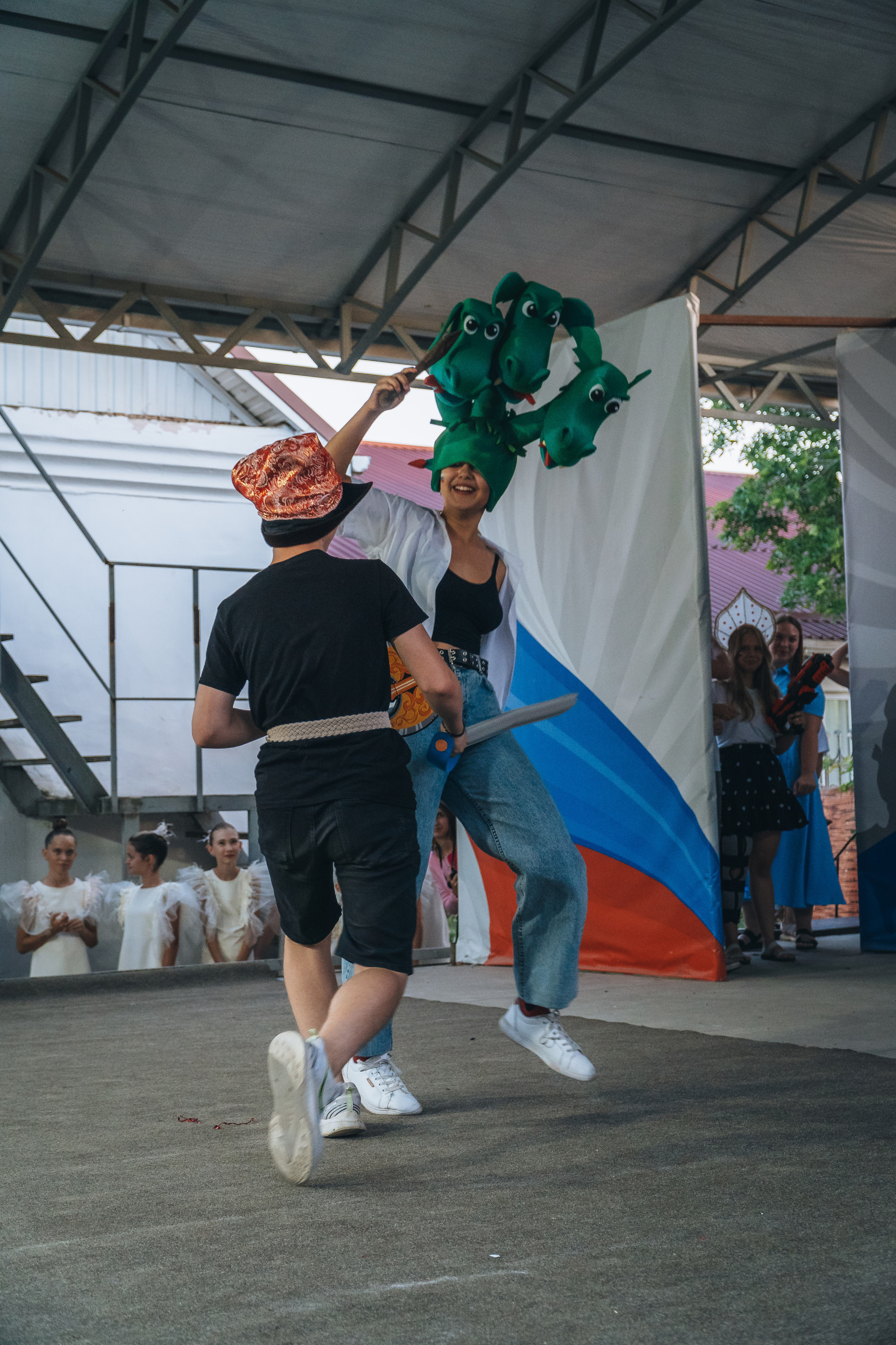 Песни под флагом России. Новотитаровский Дом культуры