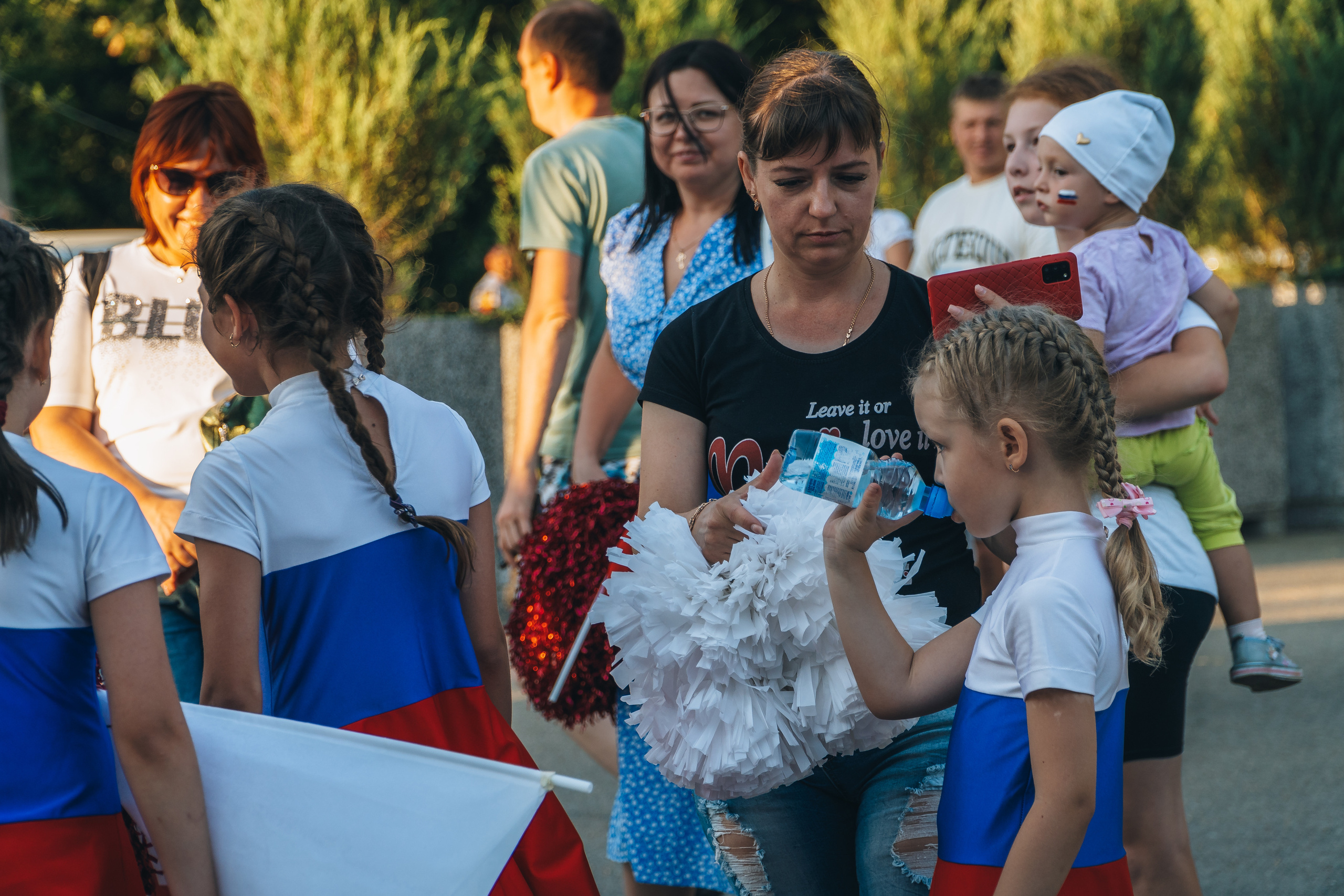 Песни под флагом России. Новотитаровский Дом культуры