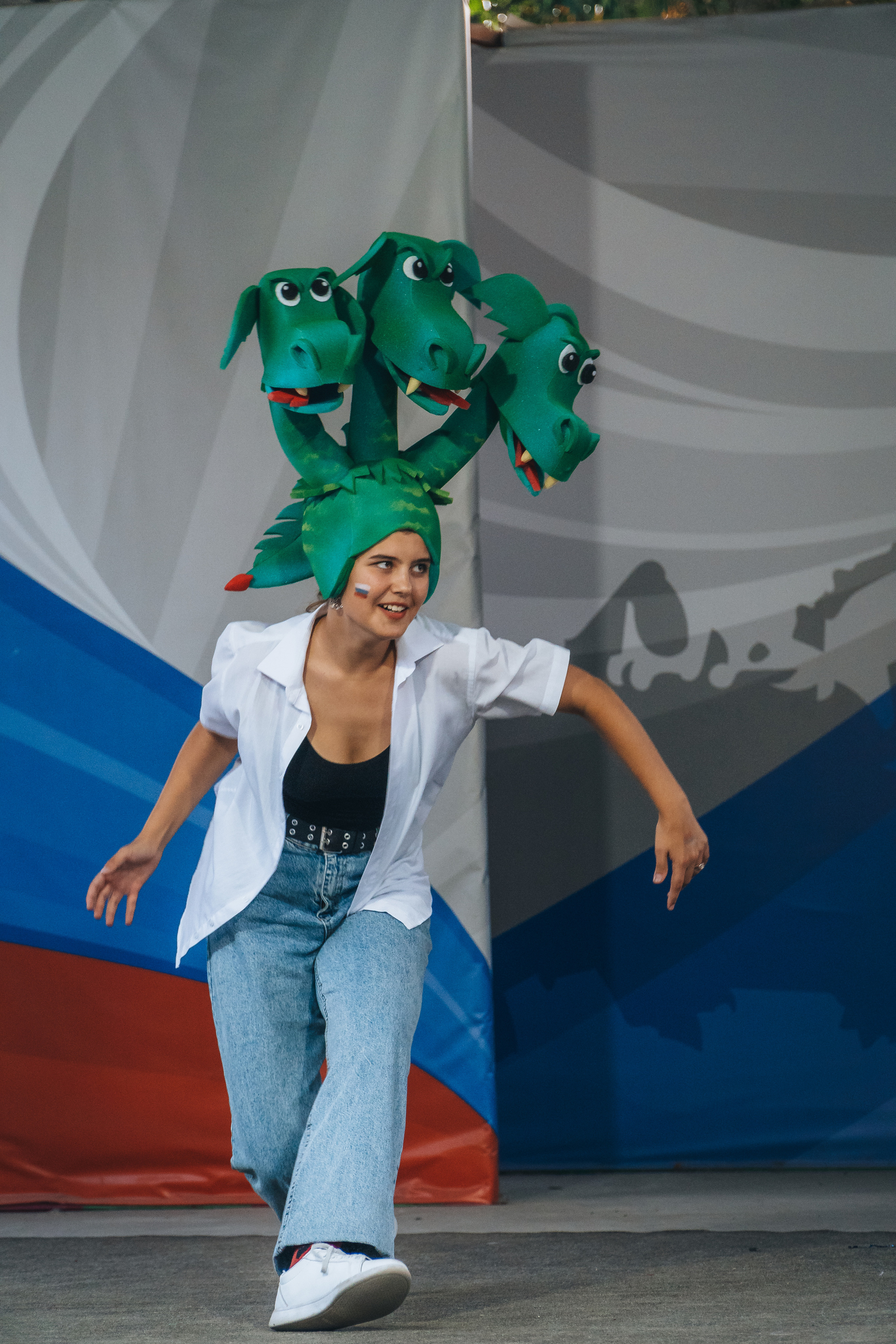 Песни под флагом России. Новотитаровский Дом культуры