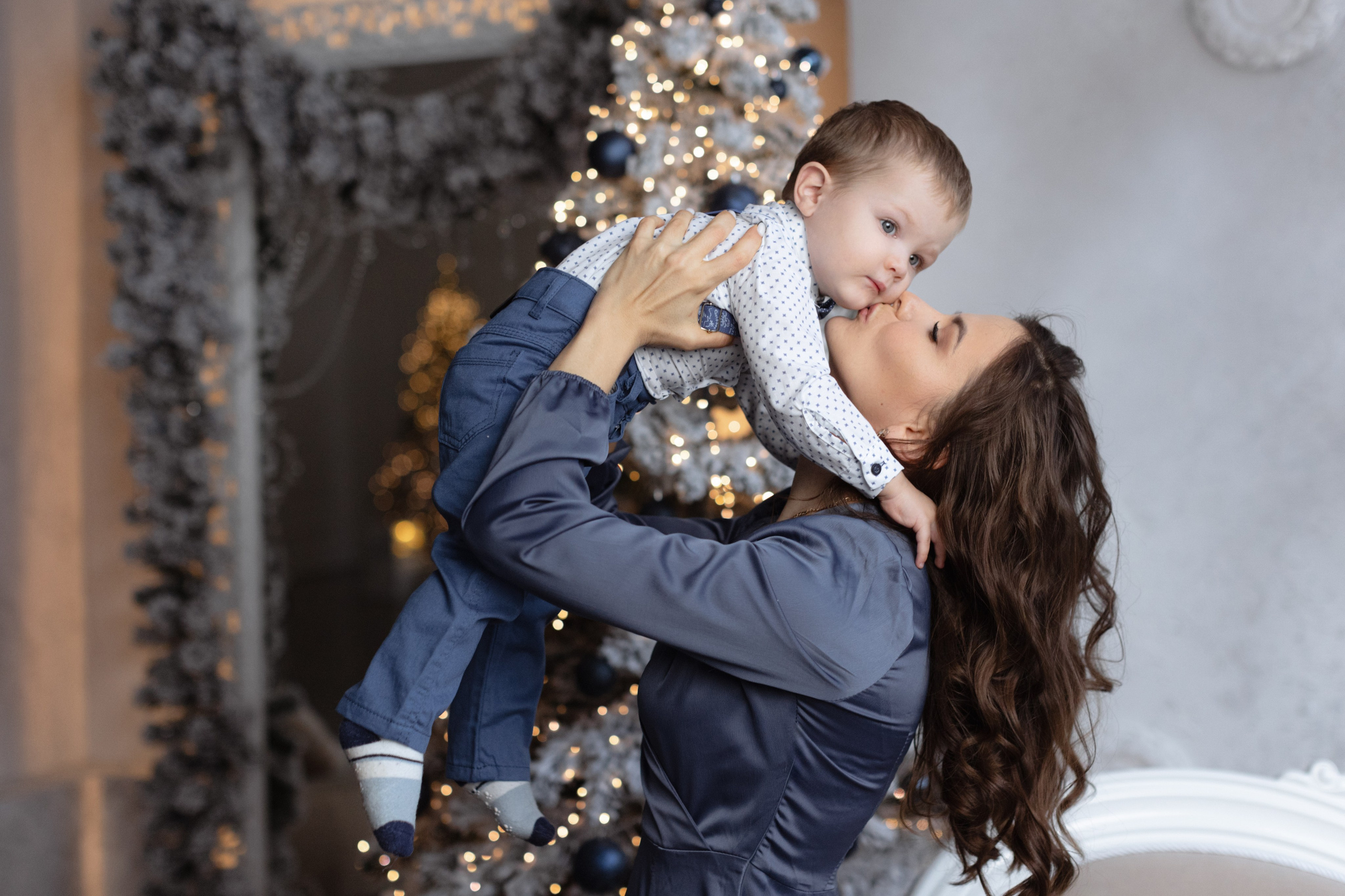 Новогодняя съемка в Мун (зал Классический). Фотограф беременности и новорожденных в Красноярске Вета Ланская