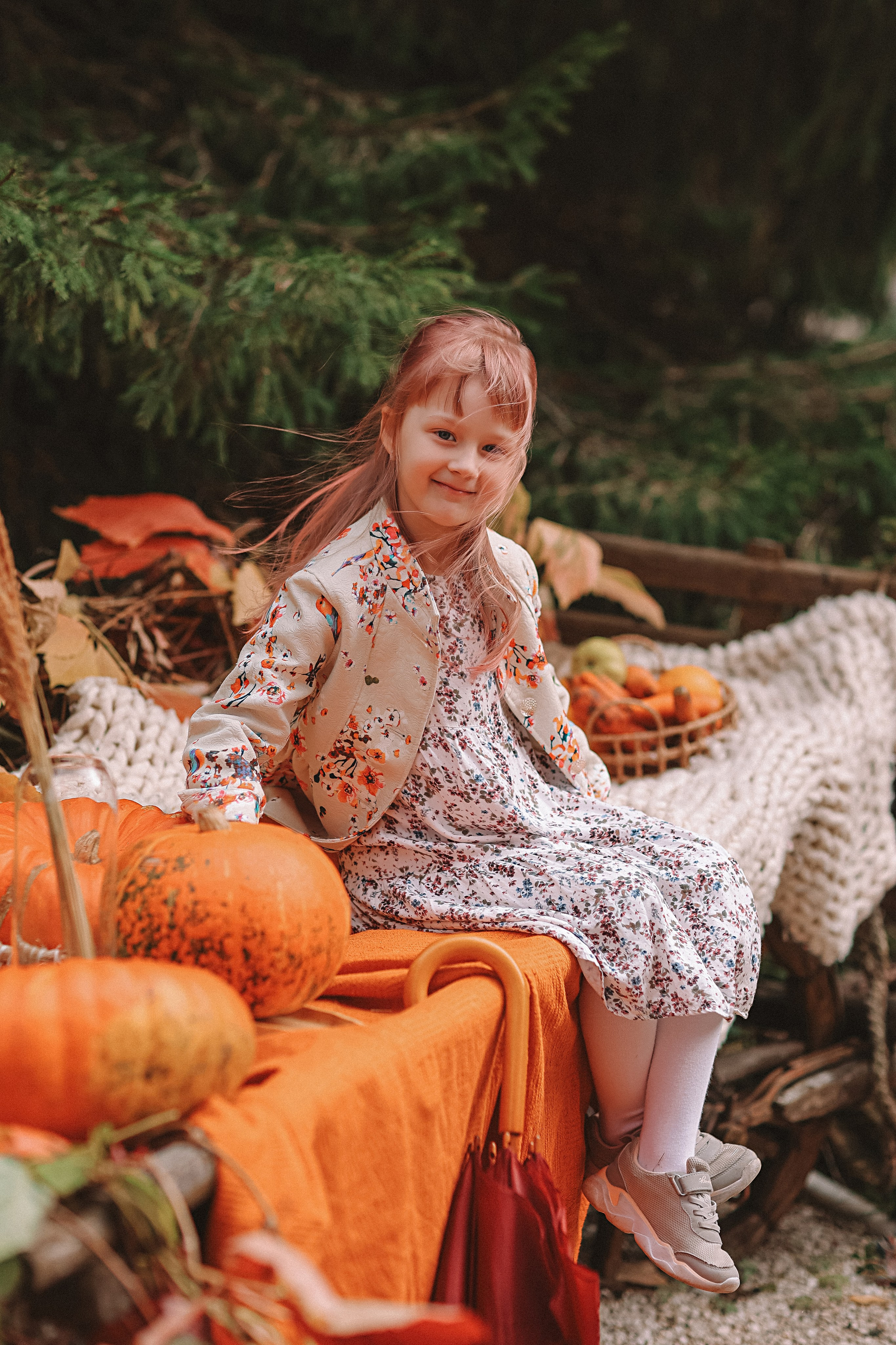 Тыквы. Семейный фотограф Тюмень, фотограф на роды Салмина Мария