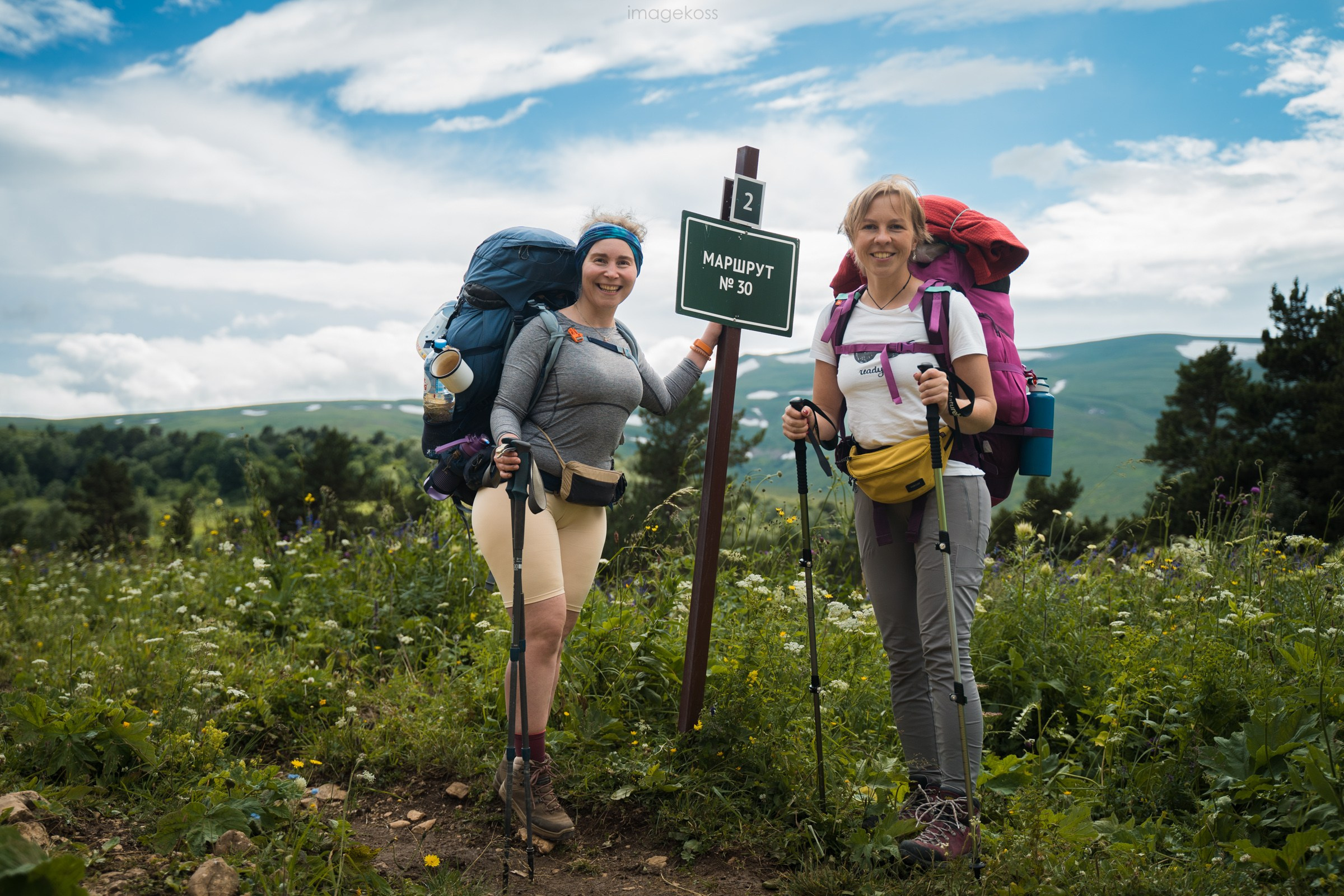 Адыгея. 30й маршрут. Фотограф в поход и восхождение на Эльбрус Игорь Косарев