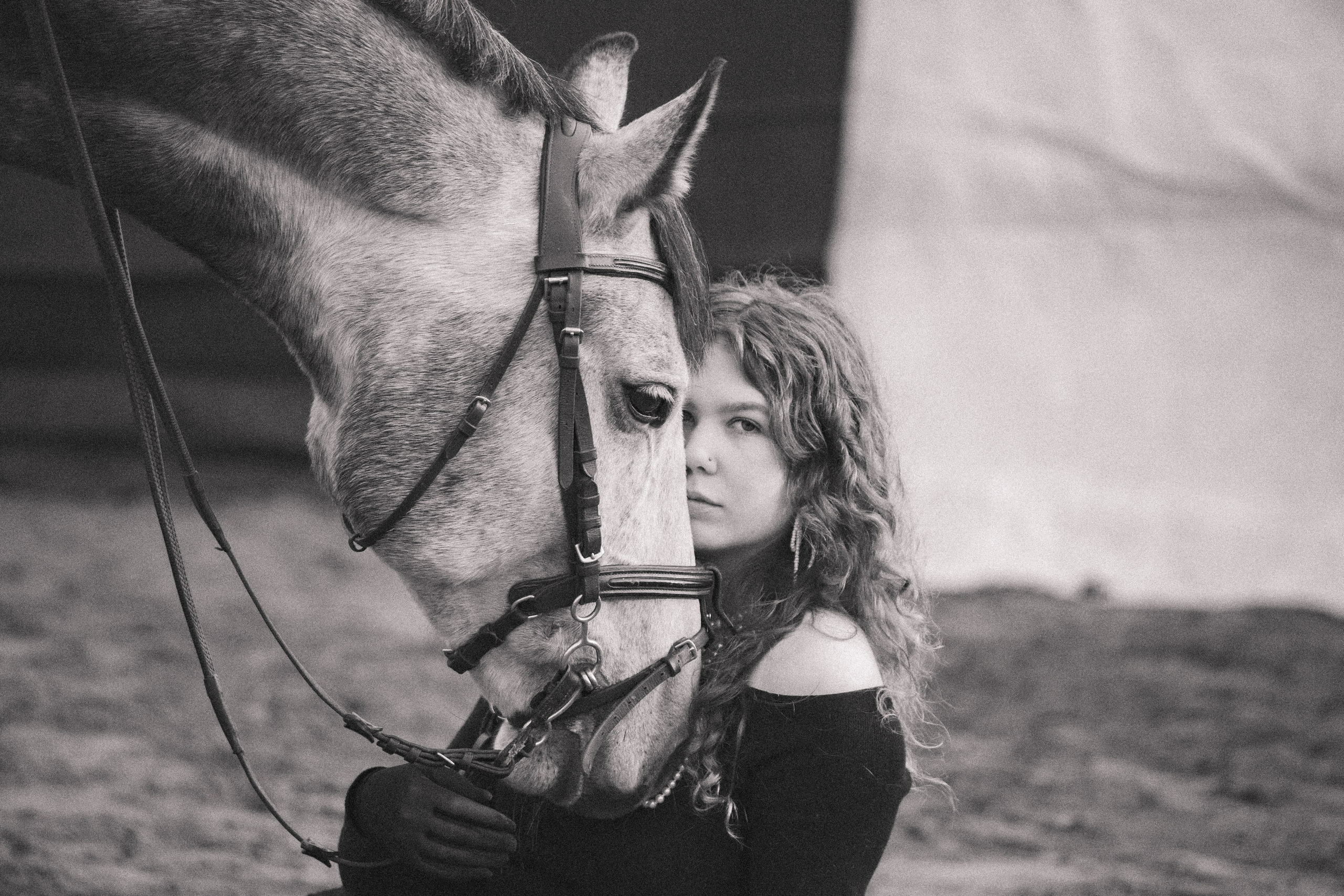 Проект DEFILE. Конный фотограф в Санкт-Петербурге Анна Лебедева