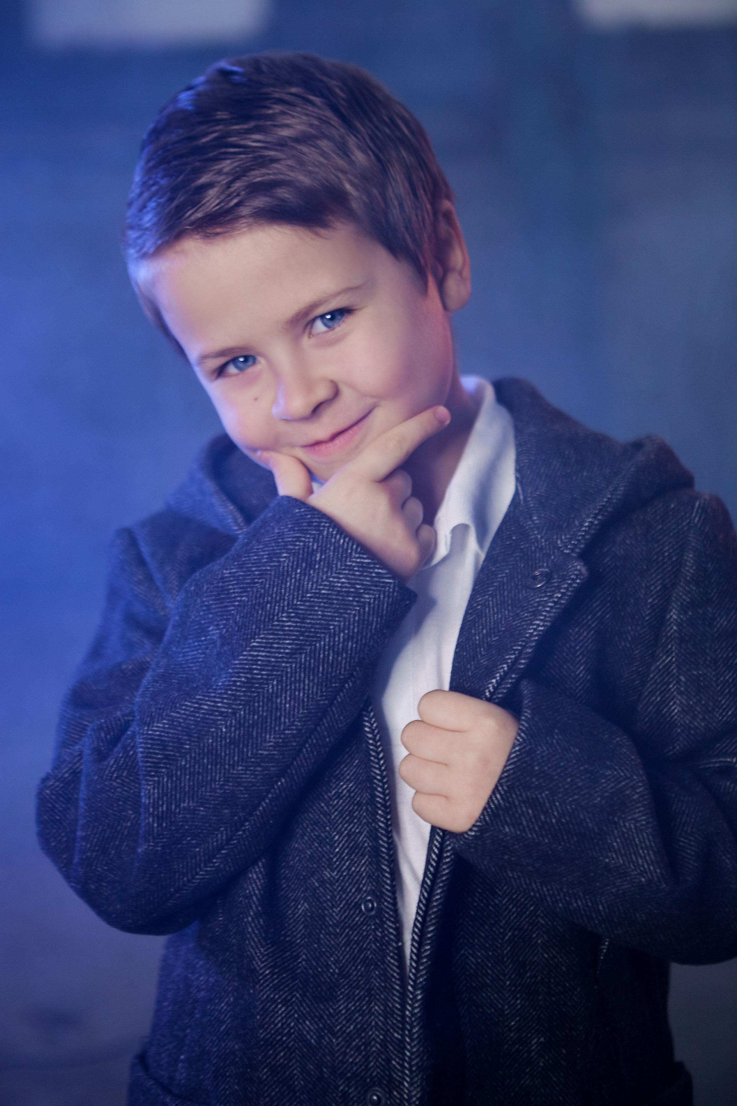 Богдан, 8 лет, рост 134 см. Efimova Model Agency