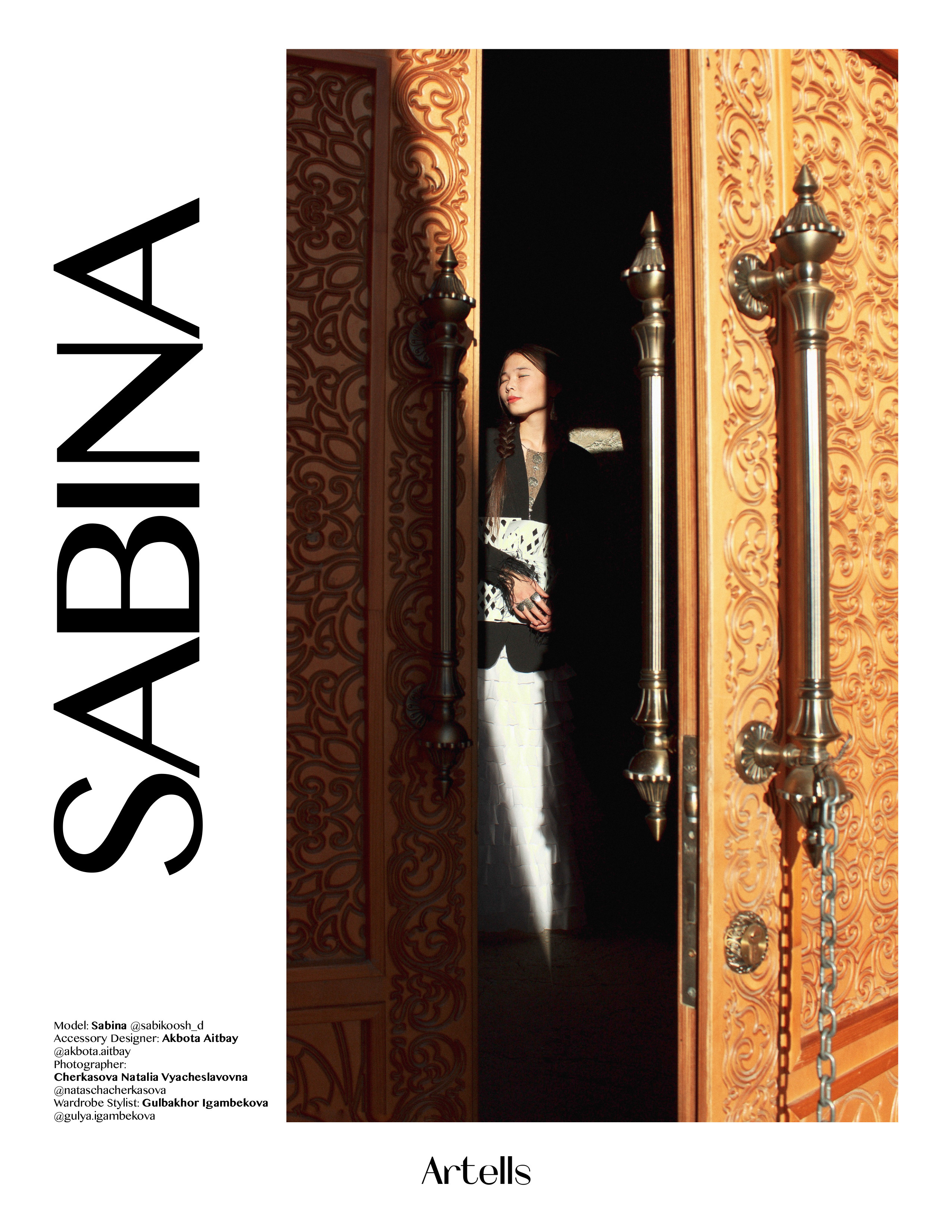 Сабина в Artells magazine. Фотограф в Шымкенте Наталья Черкасова