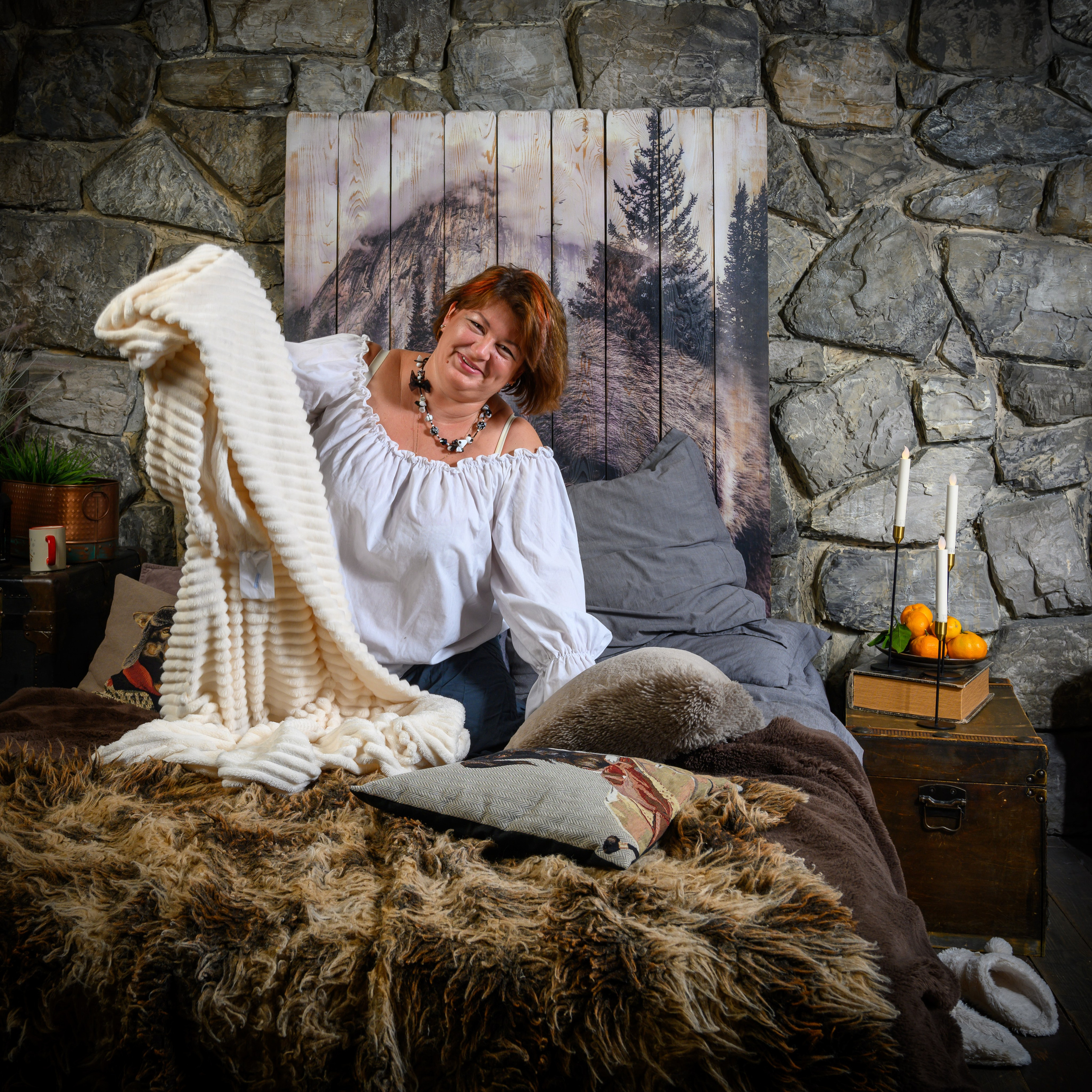 Светлана: Новогодний фотосет. Фотограф Андрей Зикеев, фотостудия AzArt Studio в Москве