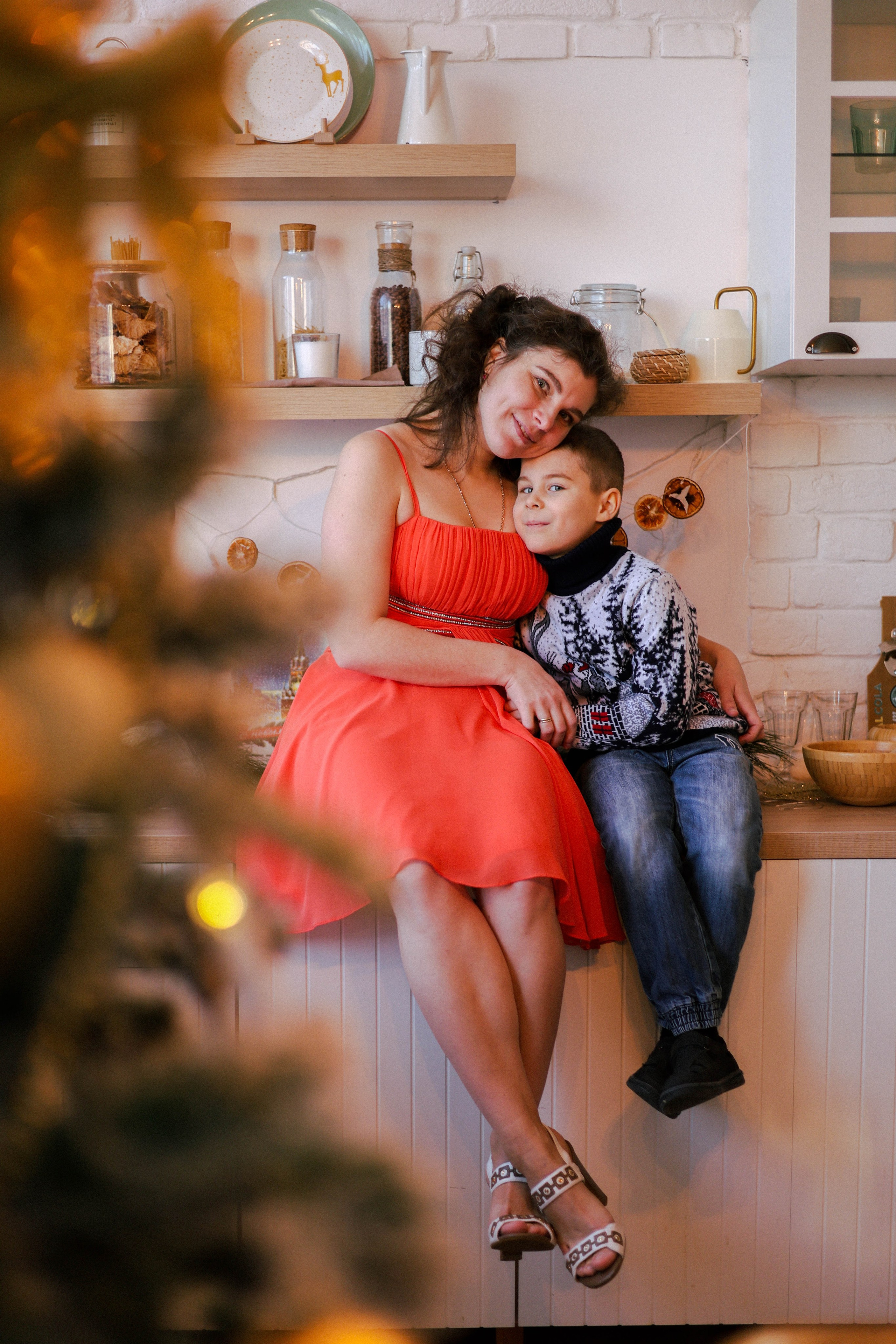 Новогодняя история «Нелля и ее семья». Фотограф в Москве Анастасия Калинина